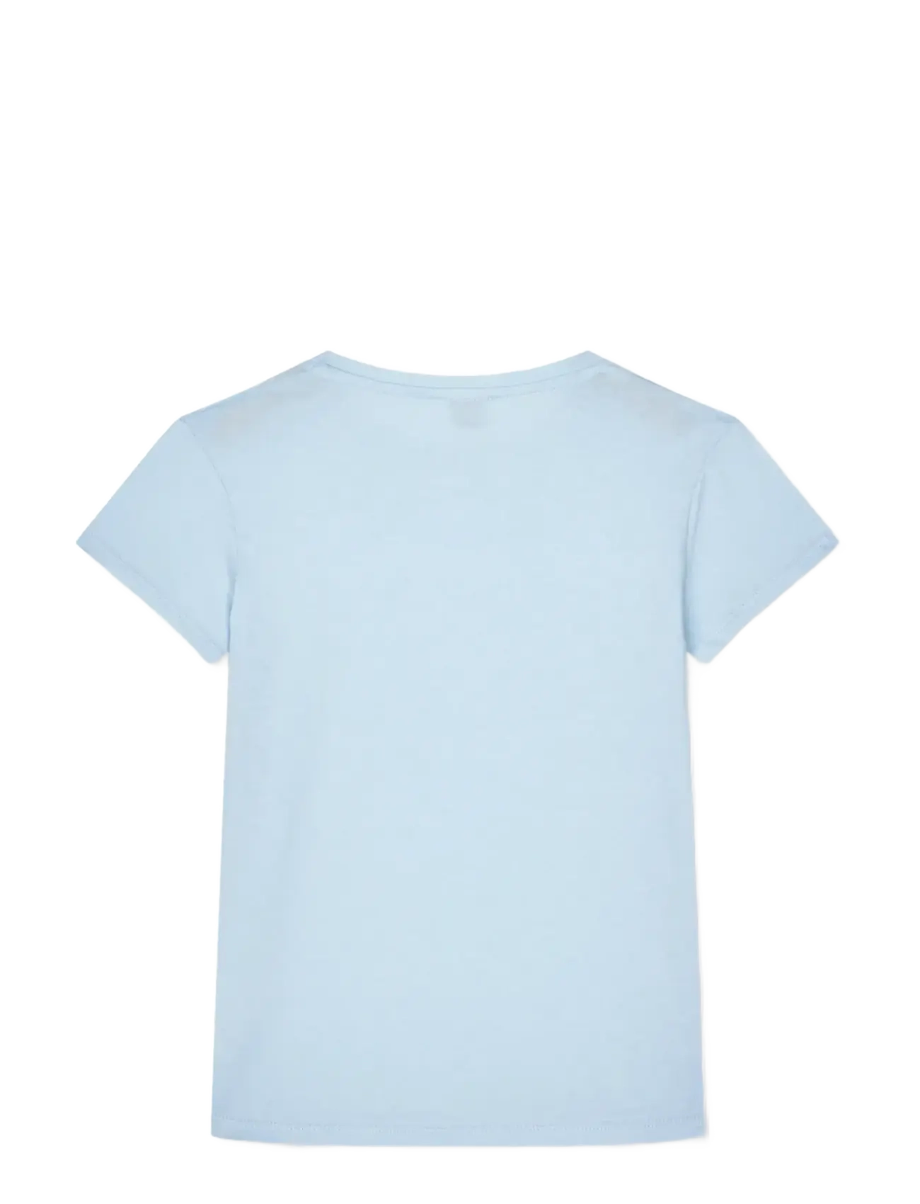 Mads Nørgaard - Single Cotton Tuvina Tee - kurzärmelige - cashmere blue - 1