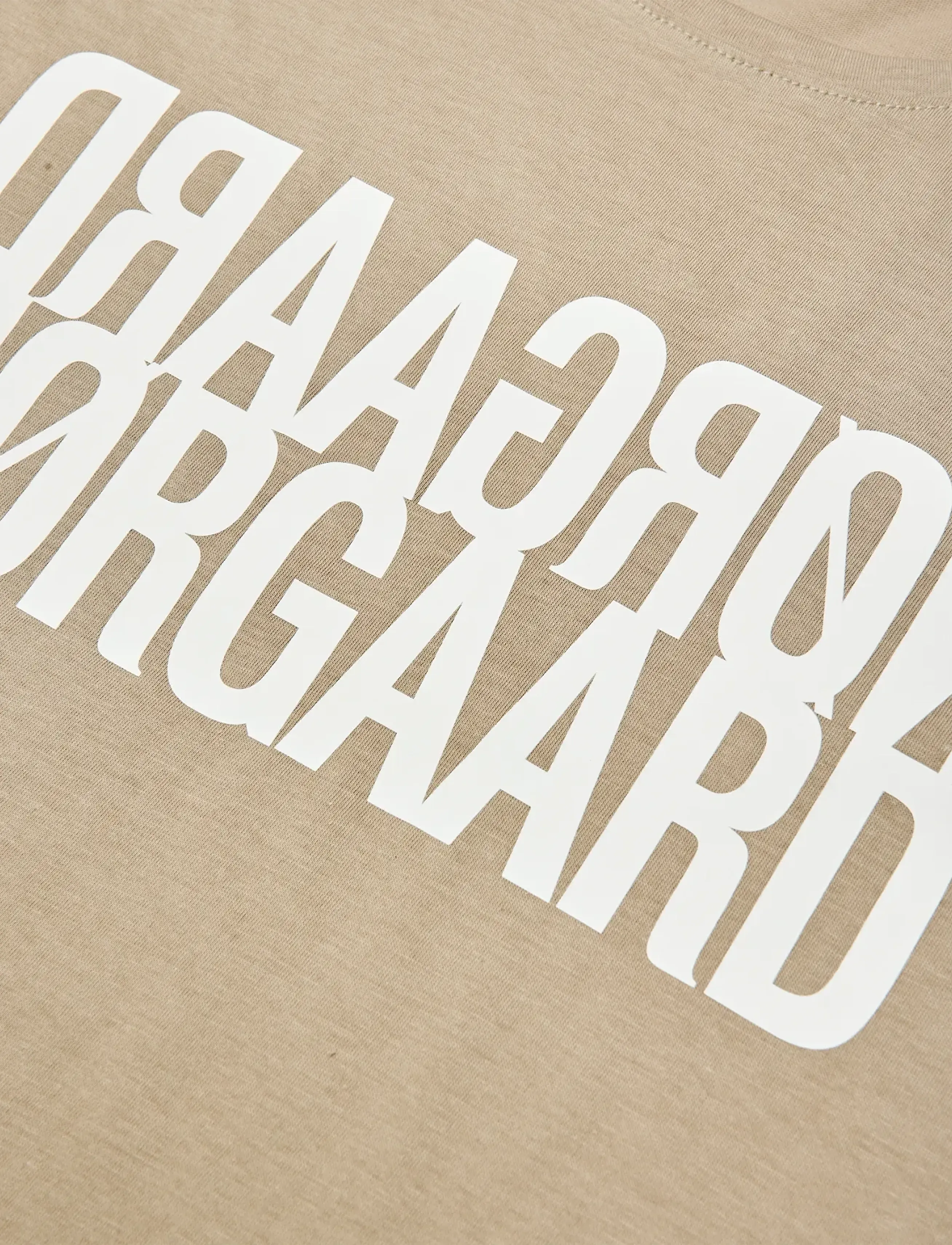 Mads Nørgaard - Single Cotton Tuvina Tee - lühikeste varrukatega t-särgid - plaza taupe - 2