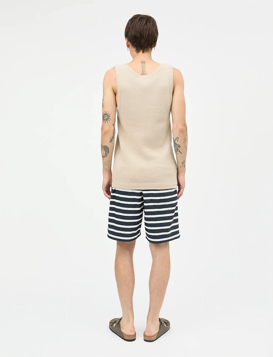 Mads Nørgaard - Hazy Cotton Reffen Tank Top - tanktops - plaza taupe - 2
