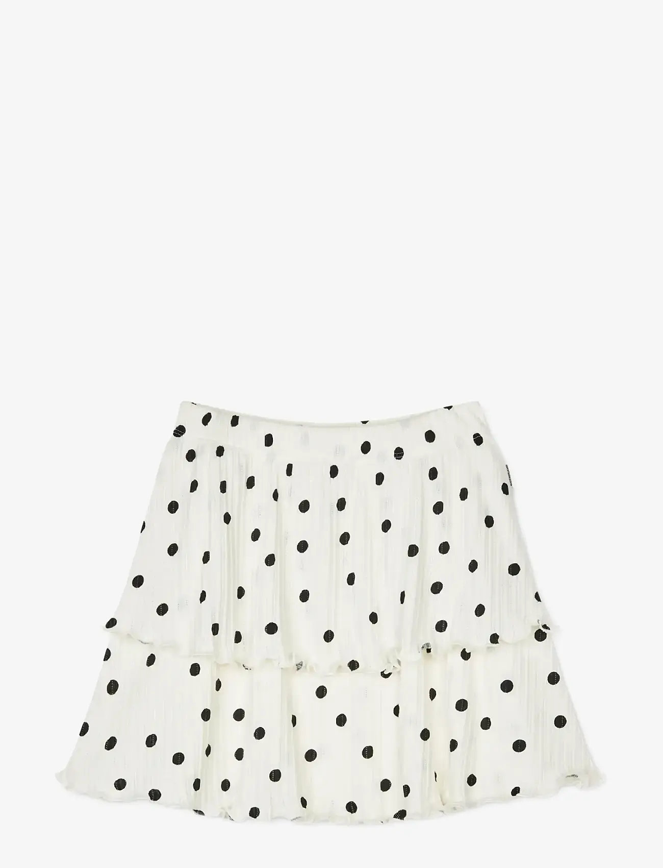 Mads Nørgaard - Pointella Sallie Skirt AOP - korte nederdele - dot aop vanilla ice - 0