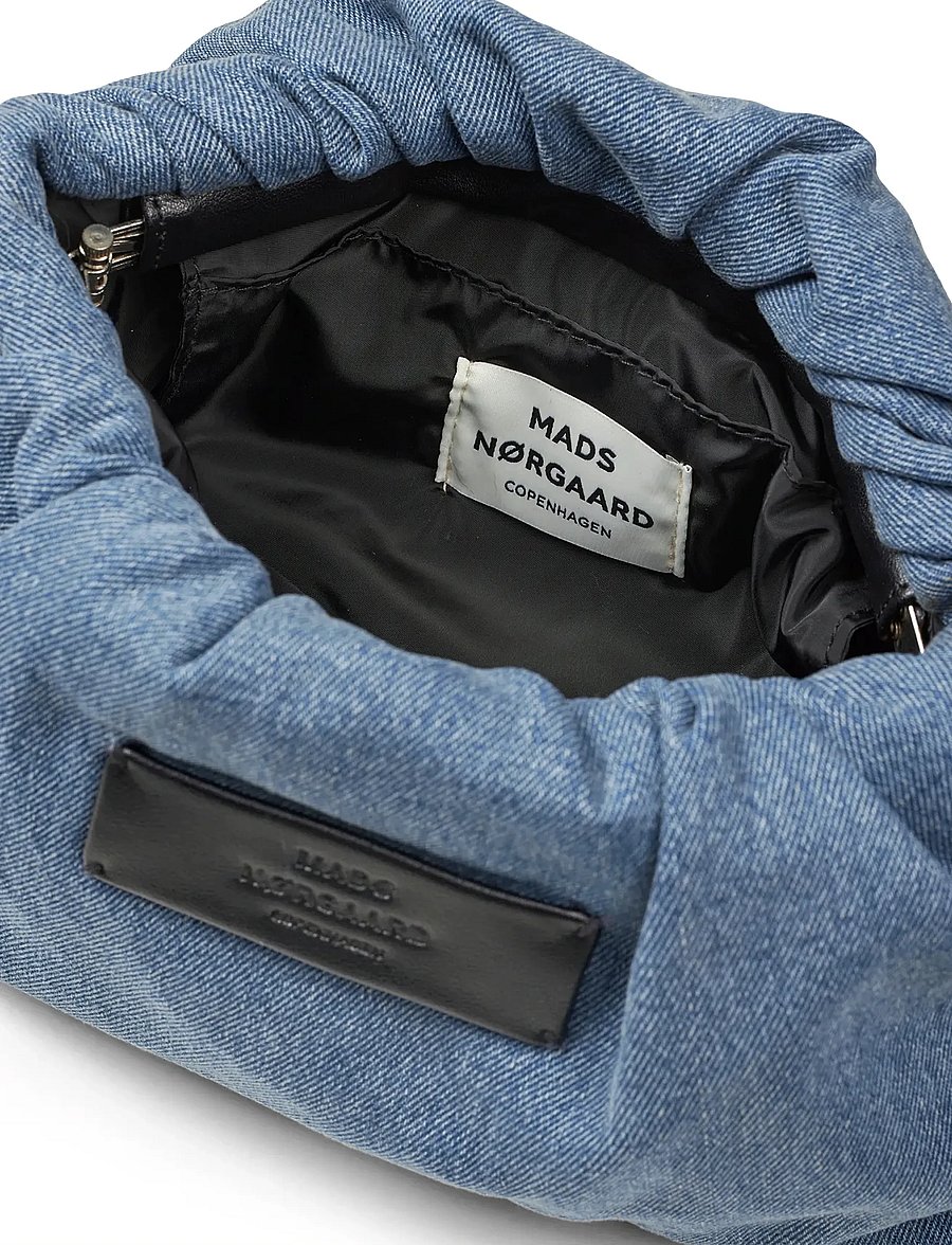 Mads Nørgaard - Denimi Moxie Clutch Bag - mode trends - washed blue - 2