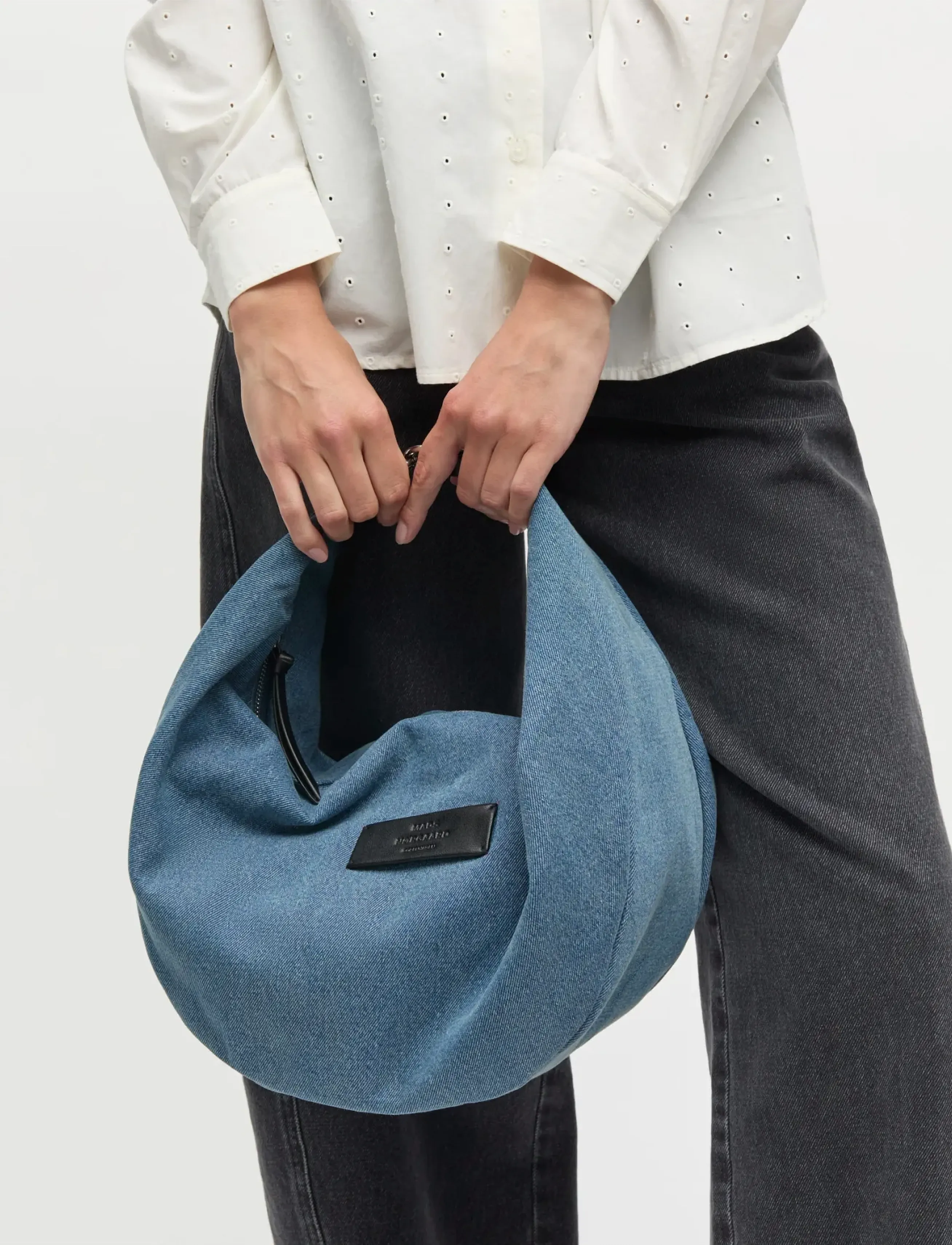 Mads Nørgaard Denimi Morrigan Crossbody Bag, One Size, Bags, Blau - Frauen