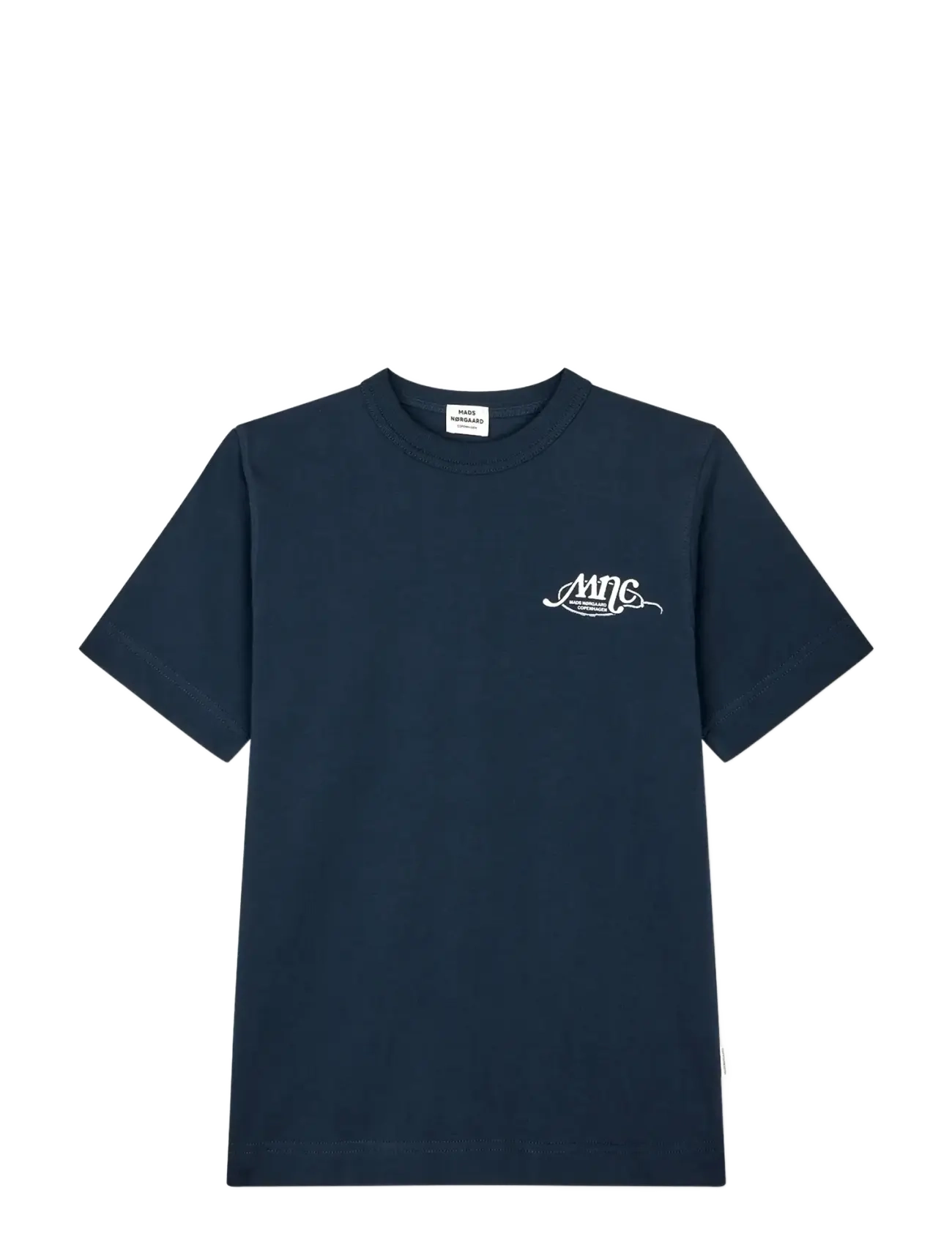 Mads Nørgaard Dry Single Theo Tee - Winter deals - SKY CAPTAIN / navy