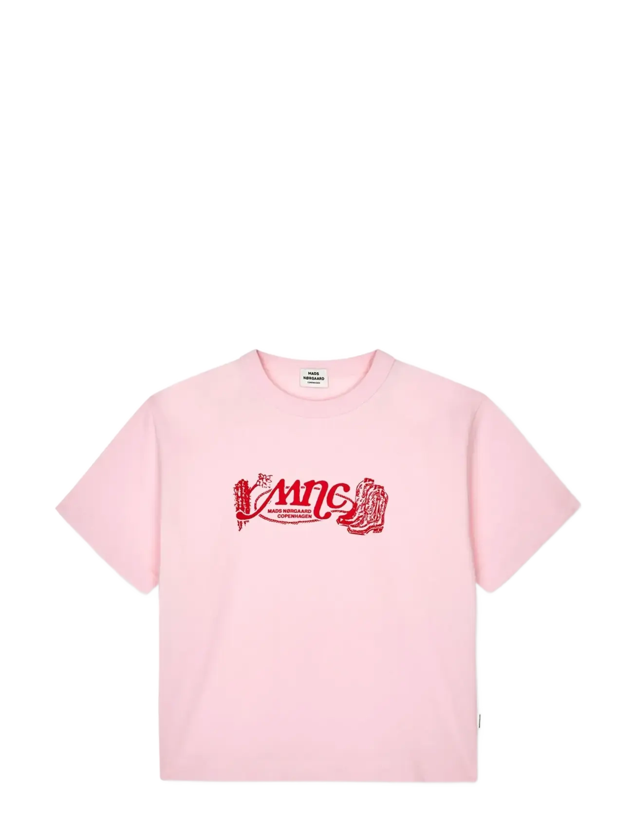 MADS NØRGAARD Dry Single Tristi Tee Pink - 164 - Kinder