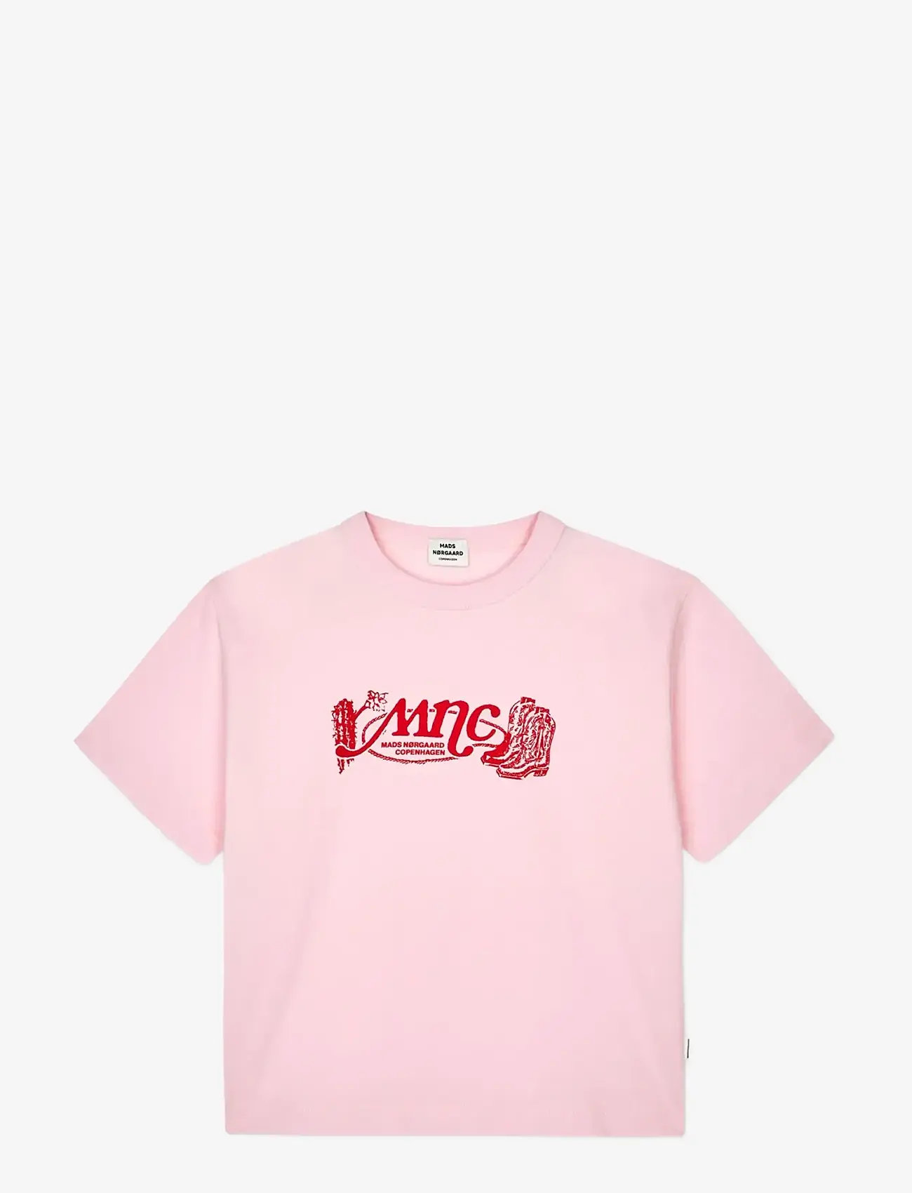 Mads Nørgaard - Dry Single Tristi Tee - kortærmede t-shirts - icy pink - 0