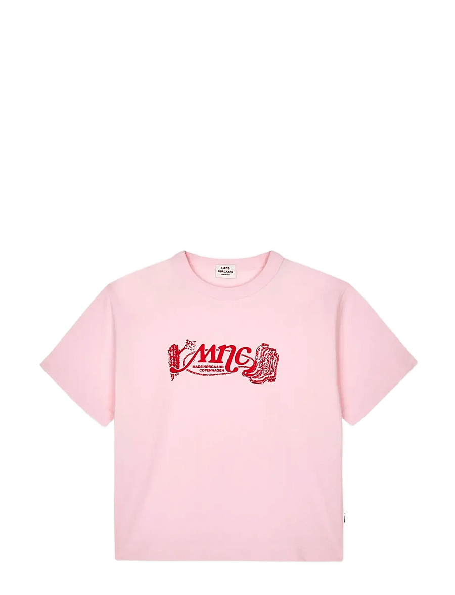 Mads Nørgaard - Dry Single Tristi Tee - kurzärmelige - icy pink - 0