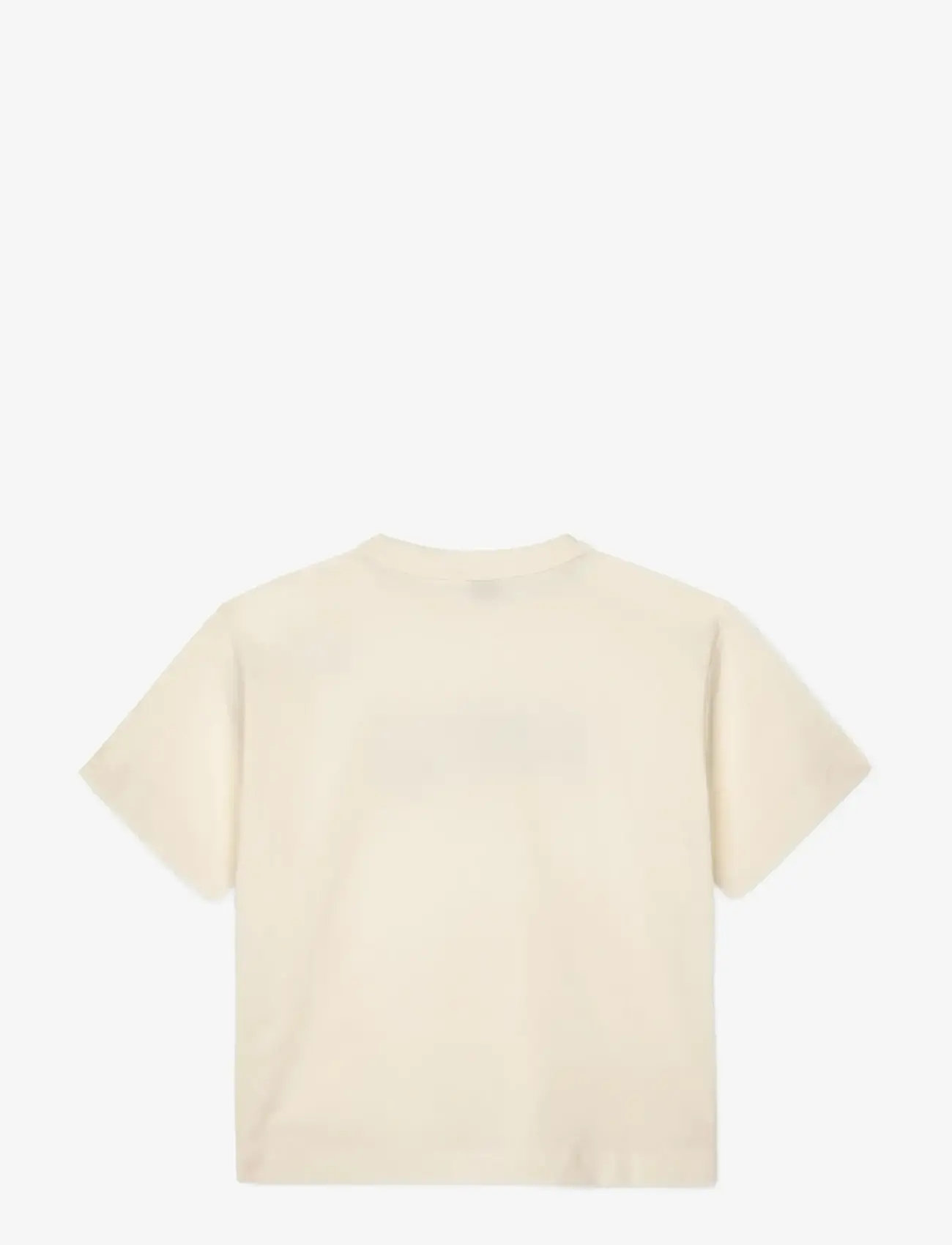 Mads Nørgaard - Dry Single Tristi Tee - kortærmede t-shirts - vanilla ice - 1