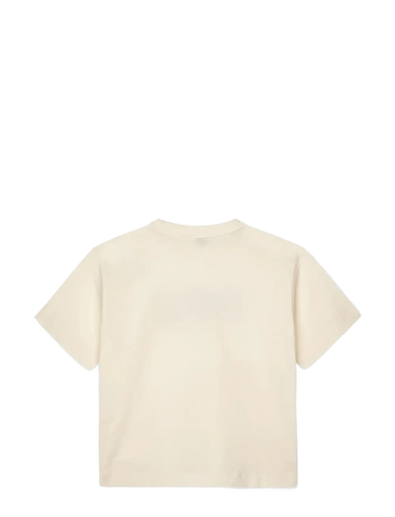 Mads Nørgaard - Dry Single Tristi Tee - kortærmede t-shirts - vanilla ice - 1