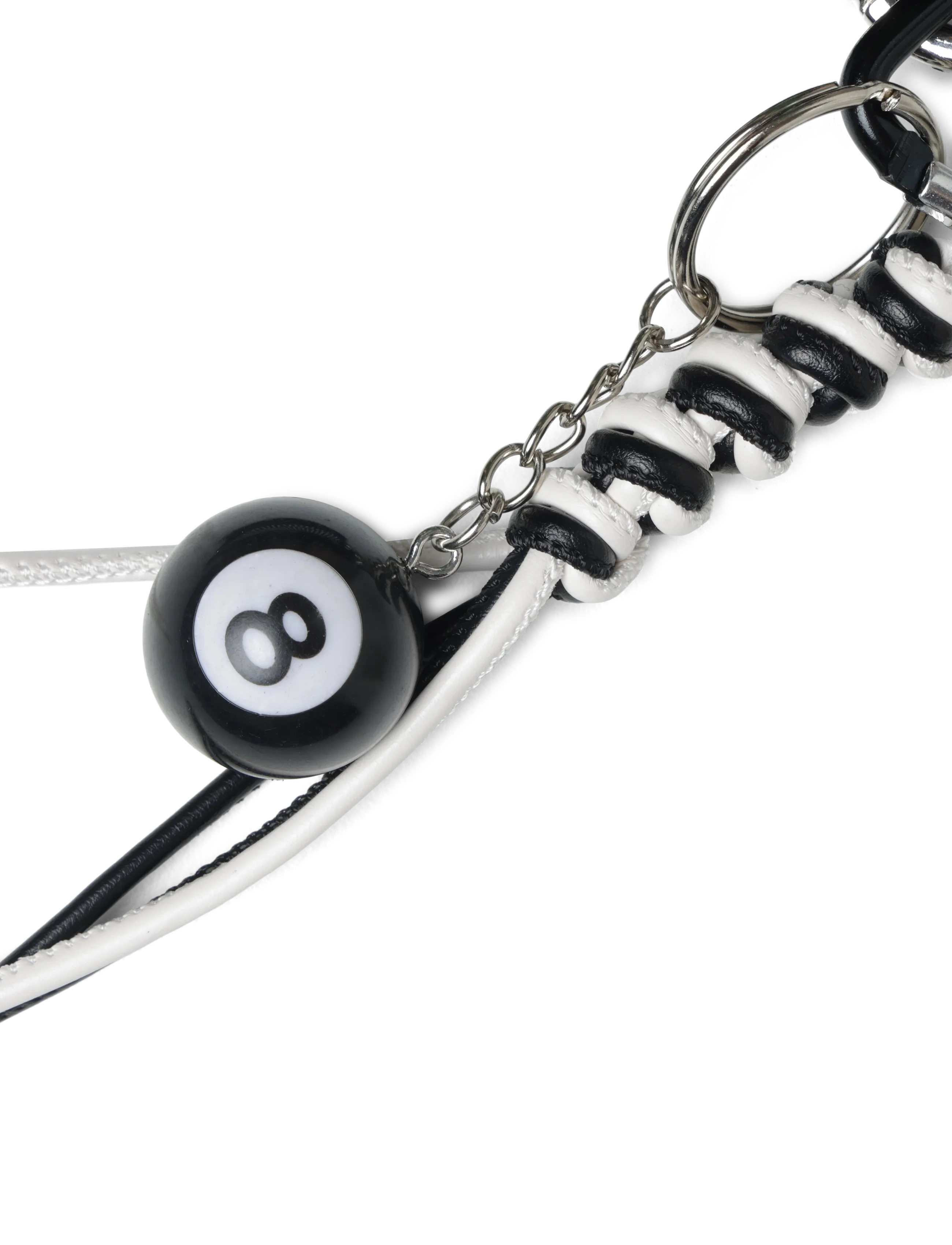 Mads Nørgaard - MN Stripe Tee Keychain - muotitrendit - black/white - 2