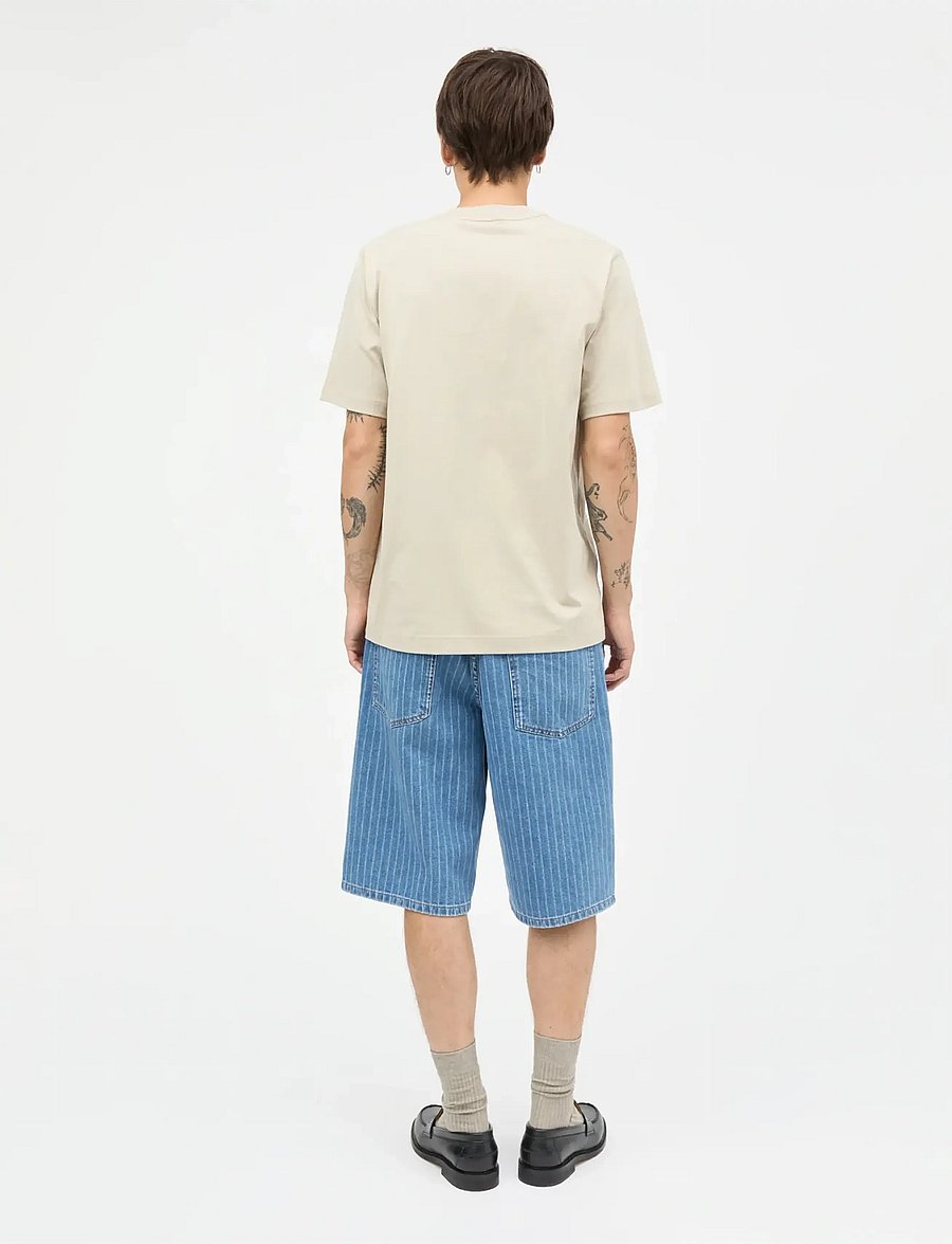 Mads Nørgaard - Cotton Jersey Frode Patch Tee - kurzärmelig - plaza taupe - 2