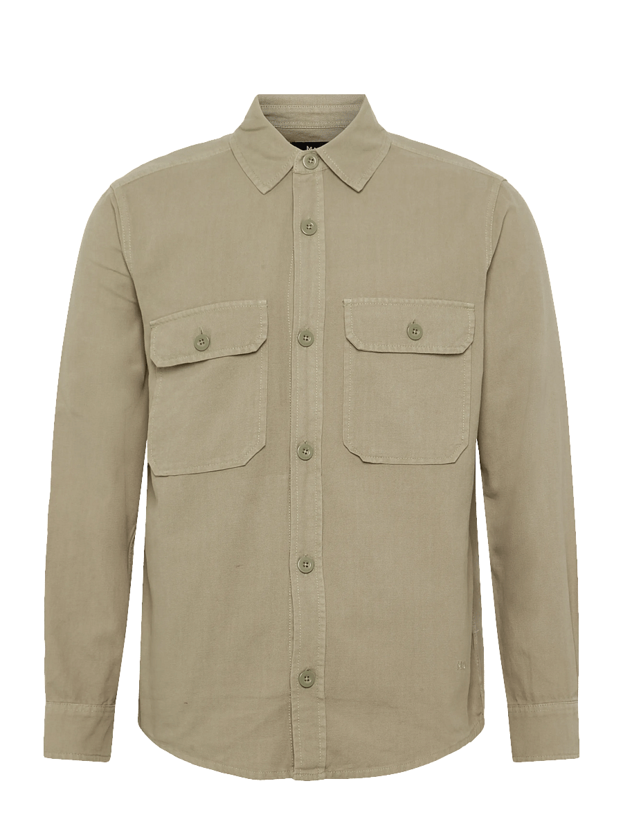 Mads Nørgaard - Dyed Canvas Skyler Shirt FAV - casual skjorter - overland trek - 0
