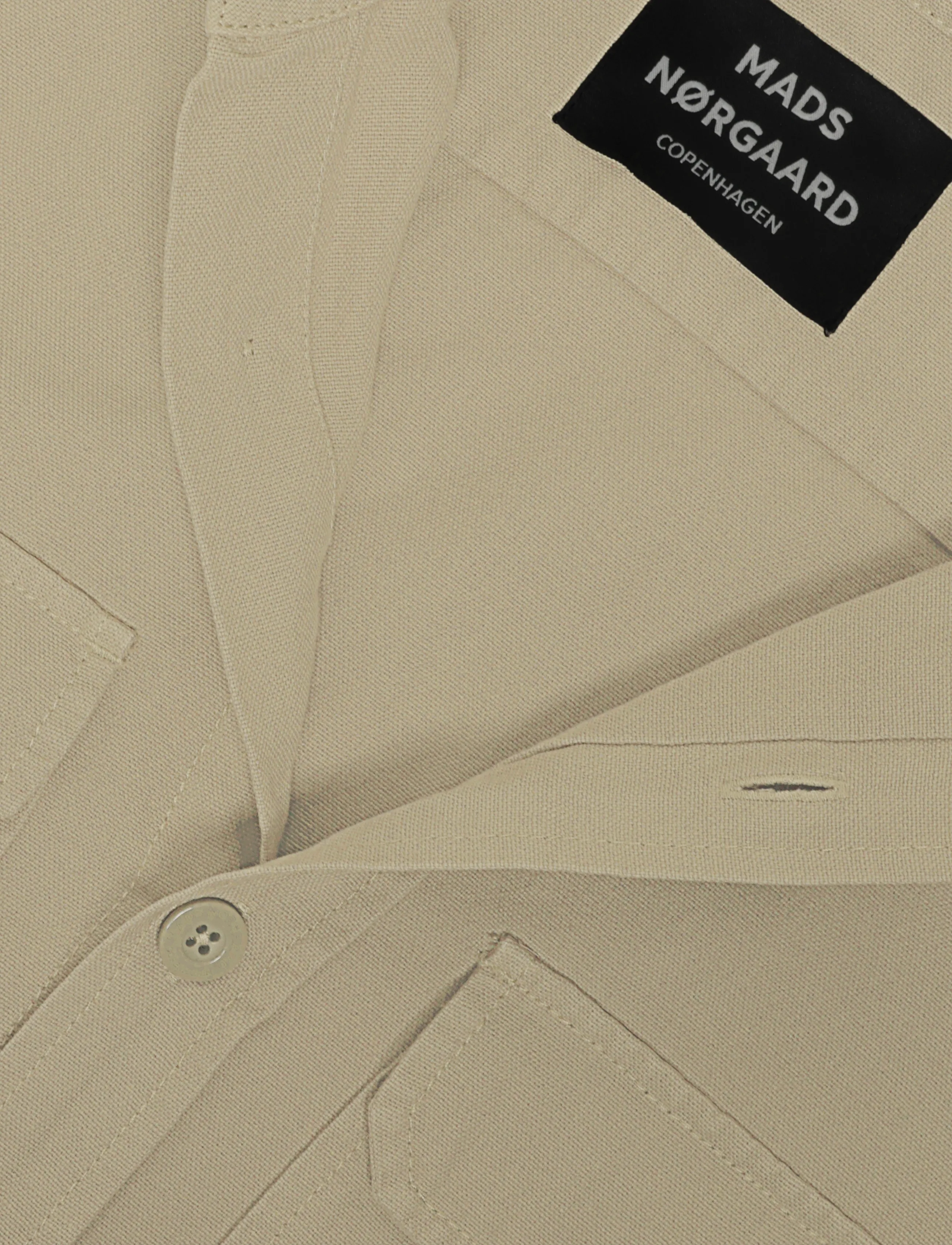 Mads Nørgaard - Dyed Canvas Skyler Shirt FAV - casual skjorter - overland trek - 2
