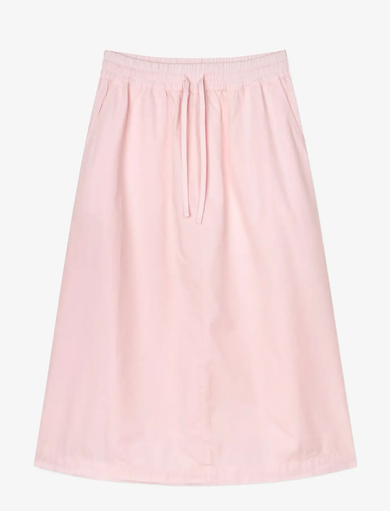 Mads Nørgaard - Dyed Weave Luni Skirt - midi nederdele - icy pink - 1