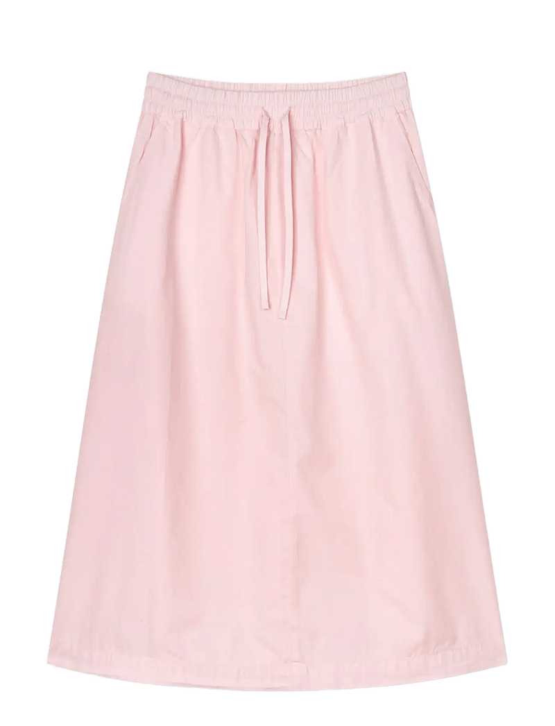 Mads Nørgaard - Dyed Weave Luni Skirt - midi-röcke - icy pink - 1