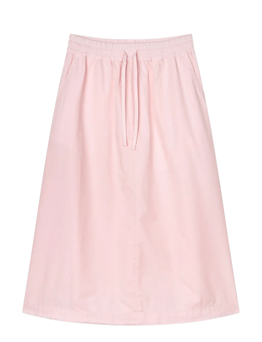 Mads Nørgaard - Dyed Weave Luni Skirt - midi-röcke - icy pink - 1
