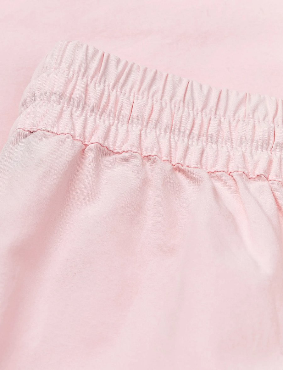 Mads Nørgaard - Dyed Weave Luni Skirt - midi-röcke - icy pink - 3