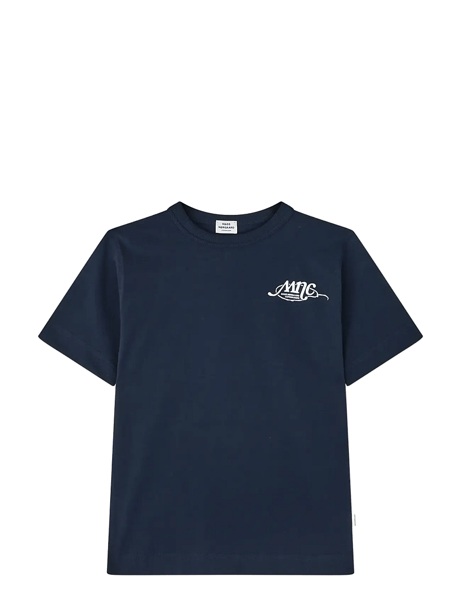 Mads Nørgaard - Dry Single Theo Tee - kurzärmelige - sky captain - 0