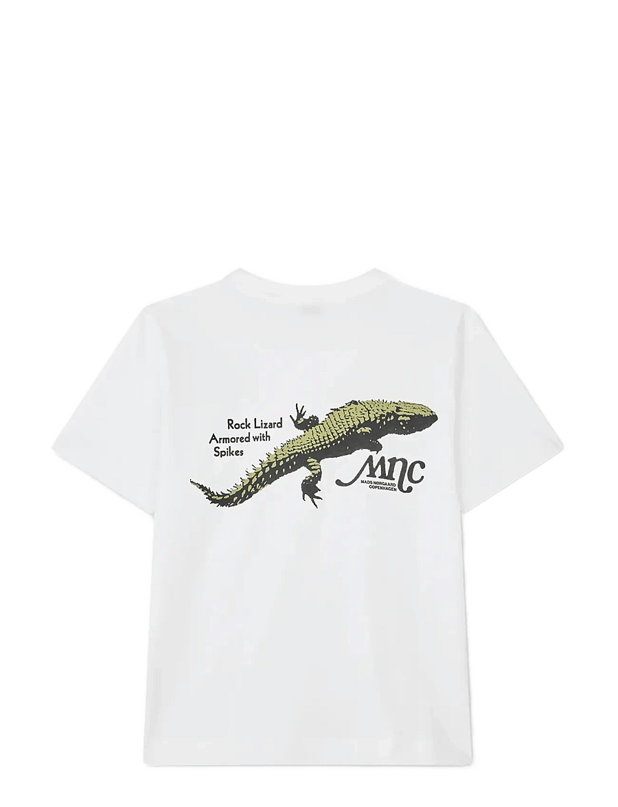 Mads Nørgaard - Dry Single Theo Tee - kortærmede t-shirts - white - 1