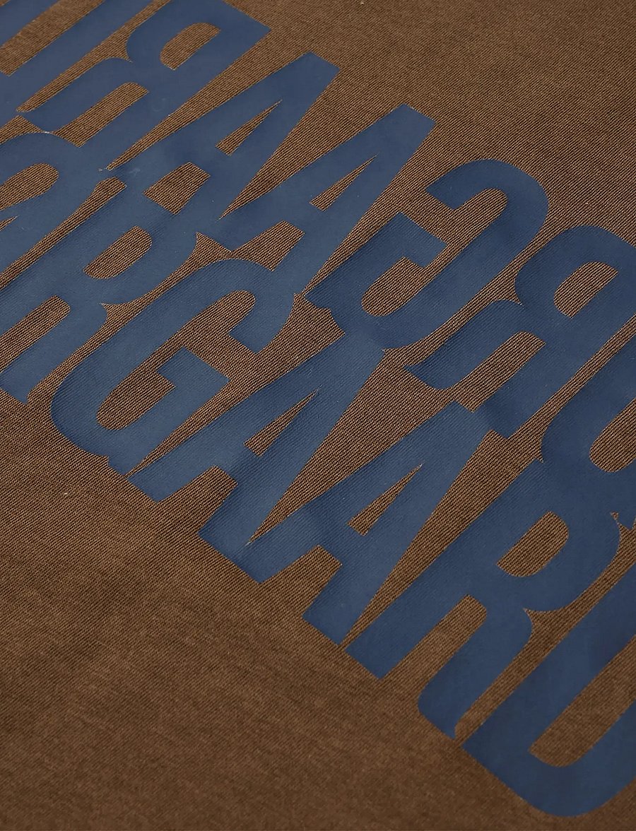 Mads Nørgaard - Single Cotton Tuvina Tee - kortærmede t-shirts - cocoa - 2