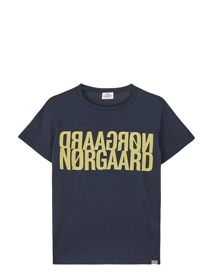 Mads Nørgaard - Single Cotton Tuvina Tee - kurzärmelige - sky captain - 0