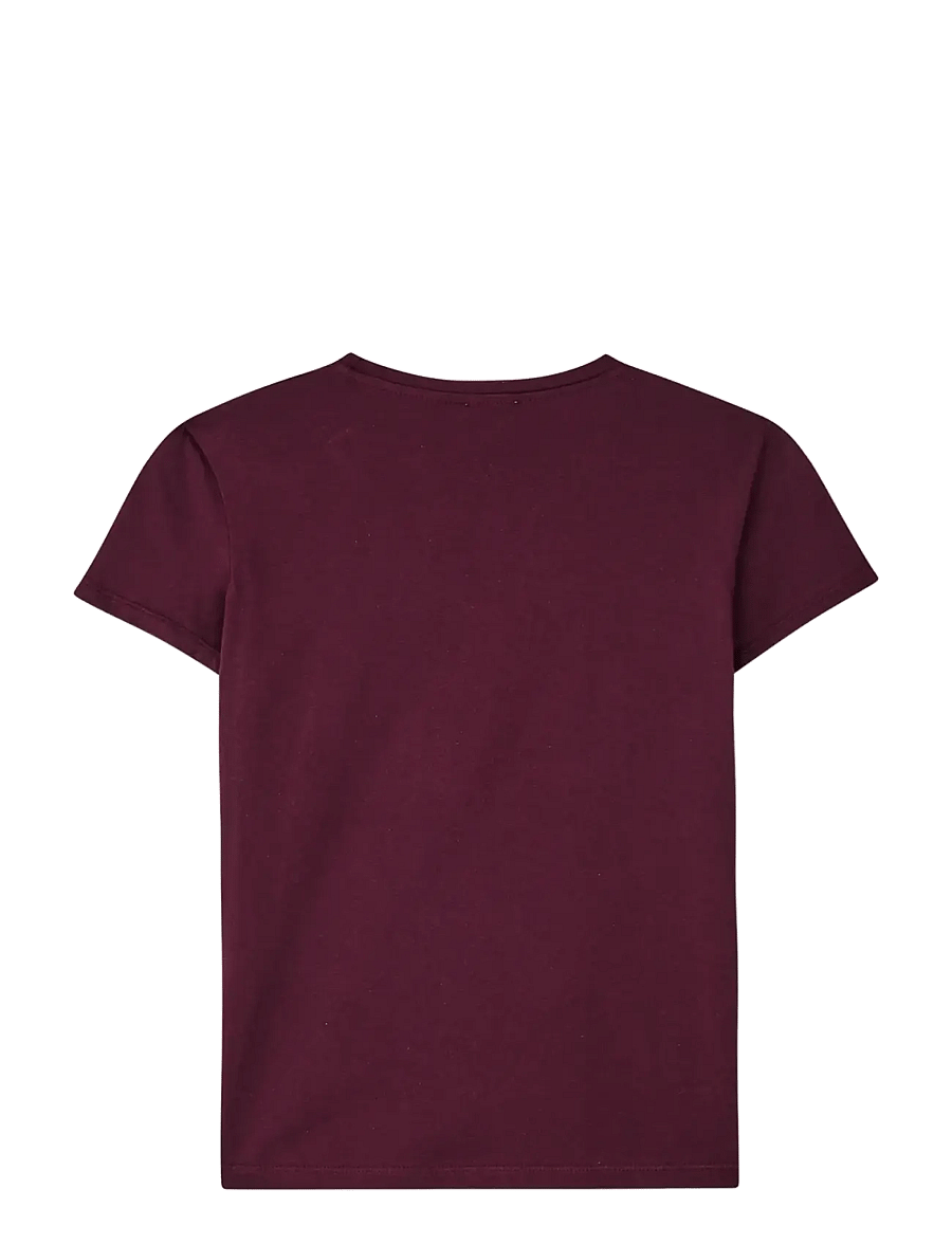 Mads Nørgaard - Single Cotton Tuvina Tee - kortærmede t-shirts - winetasting - 1