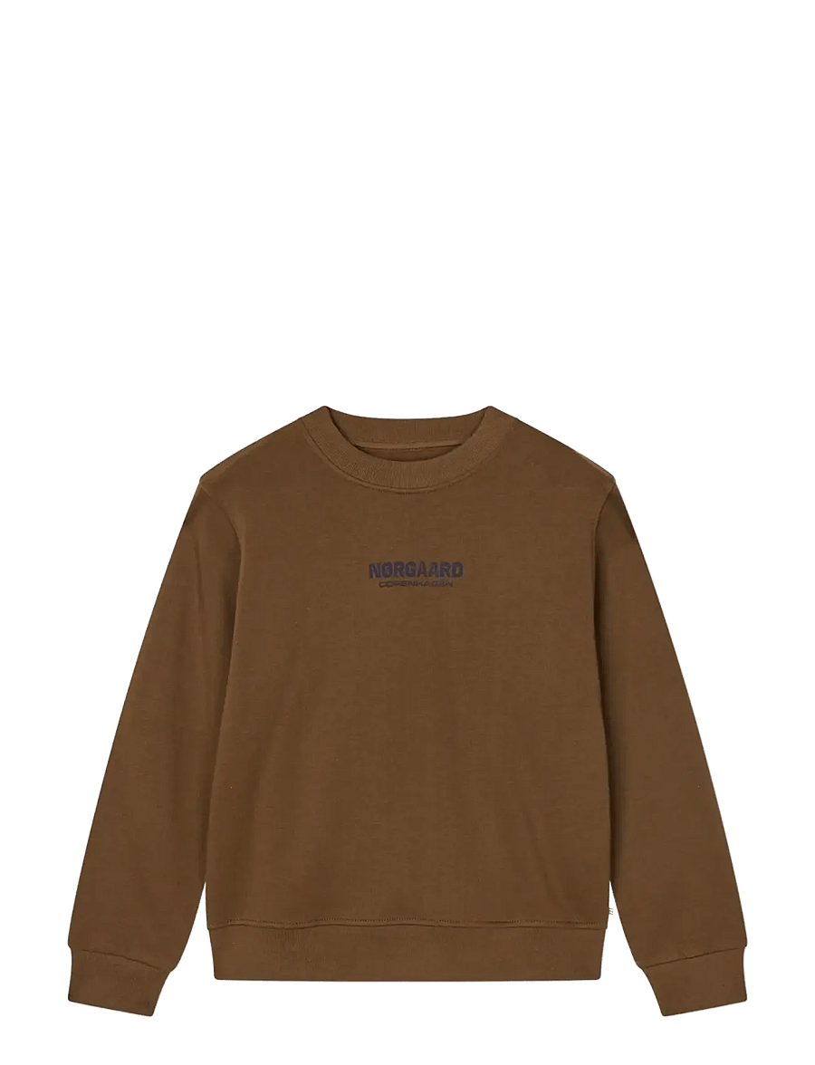 Mads Nørgaard - Original Sweat Solo Sweatshirt - sweatshirts - cocoa - 0