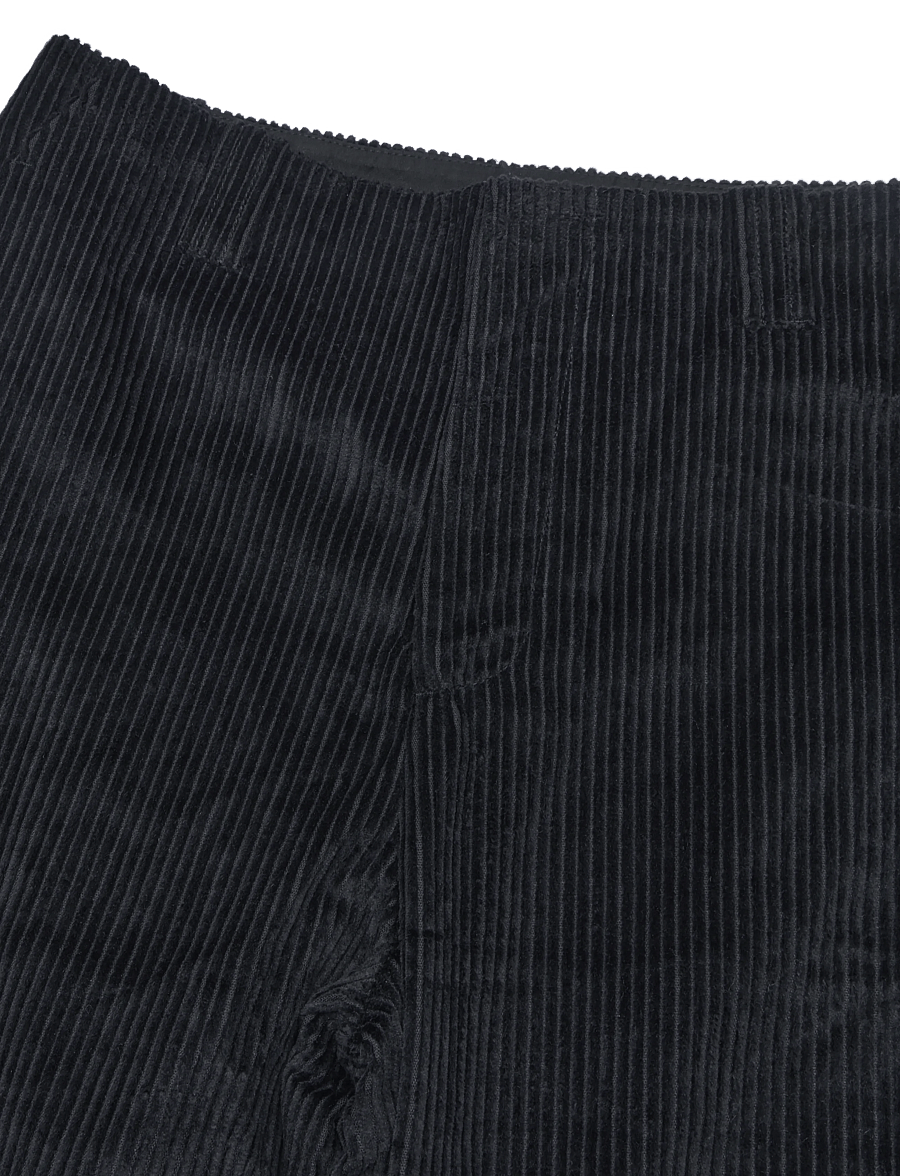 Mads Nørgaard - Pretty Cord Carly Pants - velvetpüksid - black - 2
