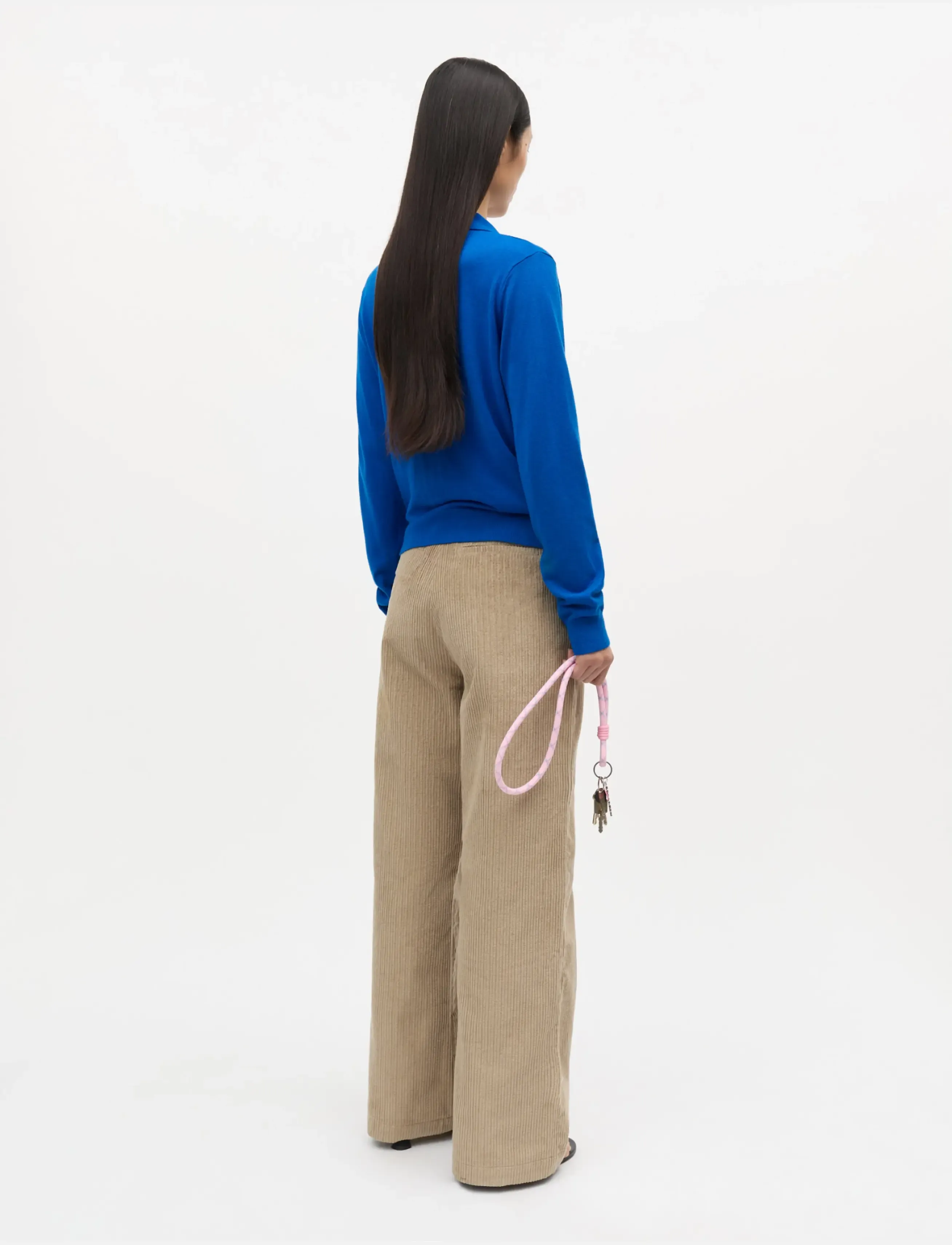 Mads Nørgaard - Pretty Cord Carly Pants - velvetpüksid - seneca rock - 3