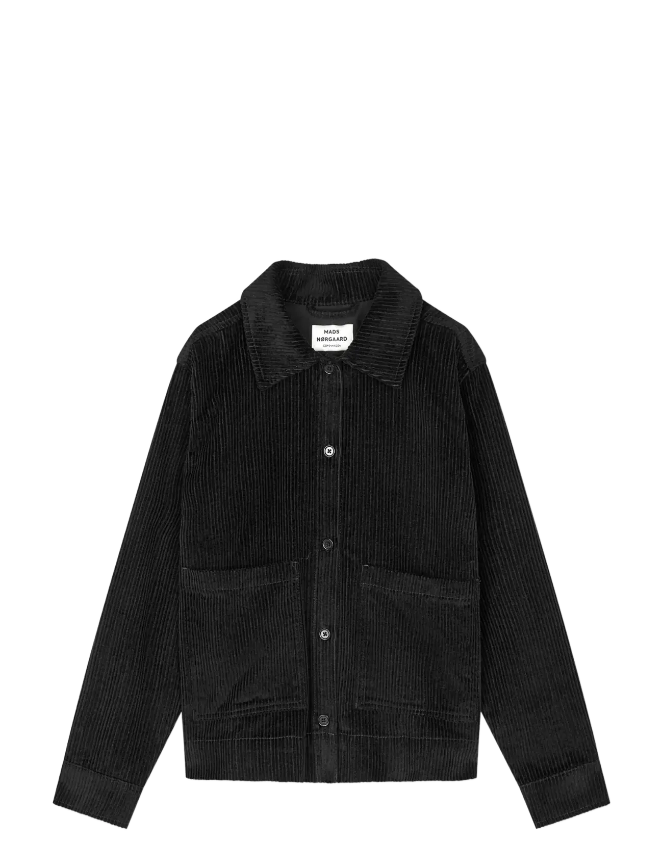 Mads Nørgaard Pretty Cord Gaila Shirt - Fashion Trends - BLACK / black