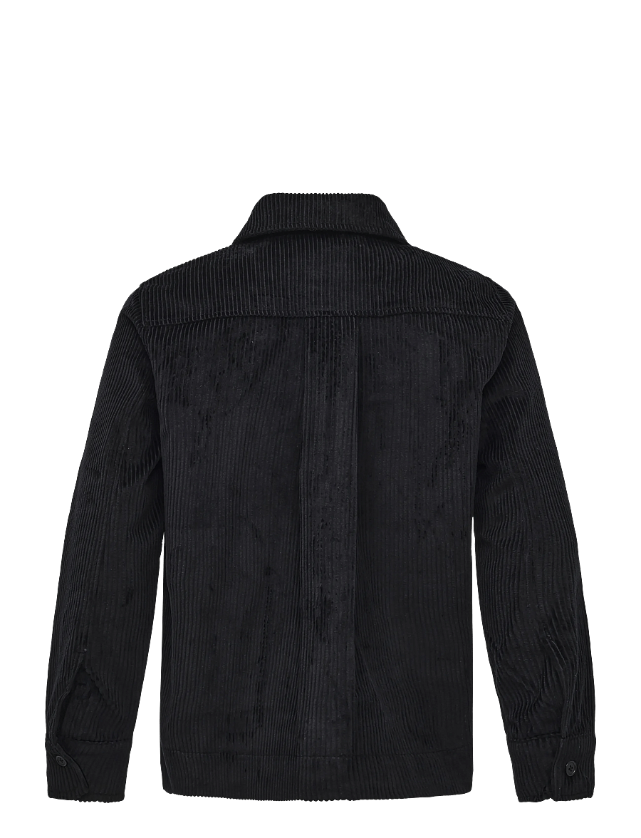 Mads Nørgaard - Pretty Cord Gaila Shirt - overshirts - black - 2