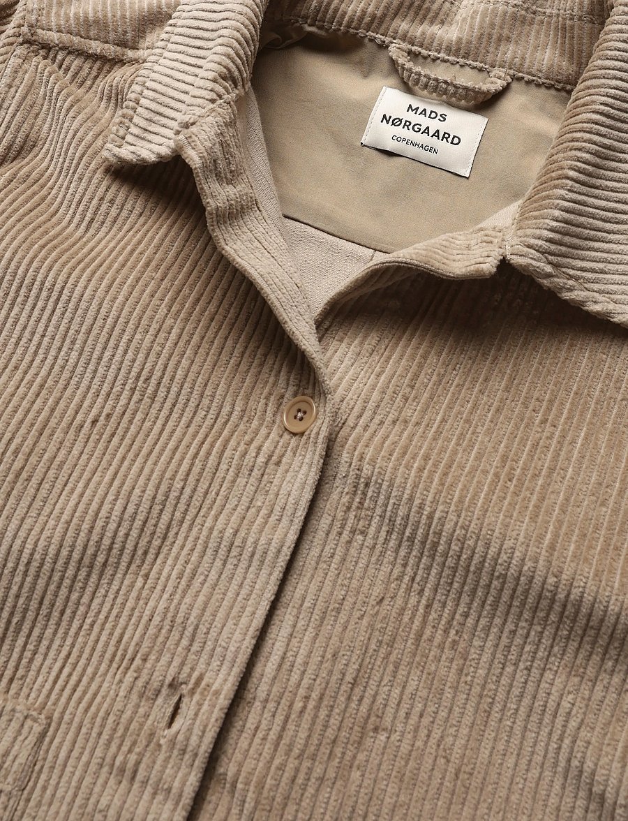 Mads Nørgaard - Pretty Cord Gaila Shirt - overshirts - seneca rock - 4