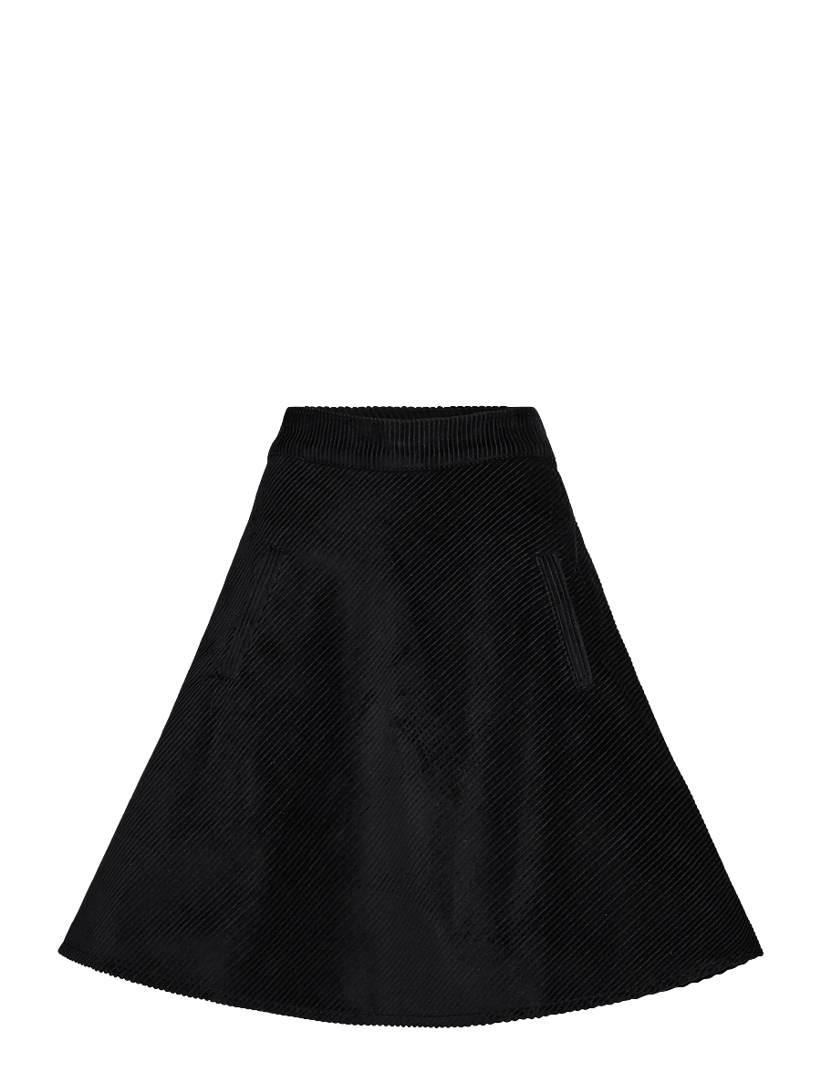 Mads Nørgaard - Pretty Cord Stelly Skirt - miniseelikud - black - 0