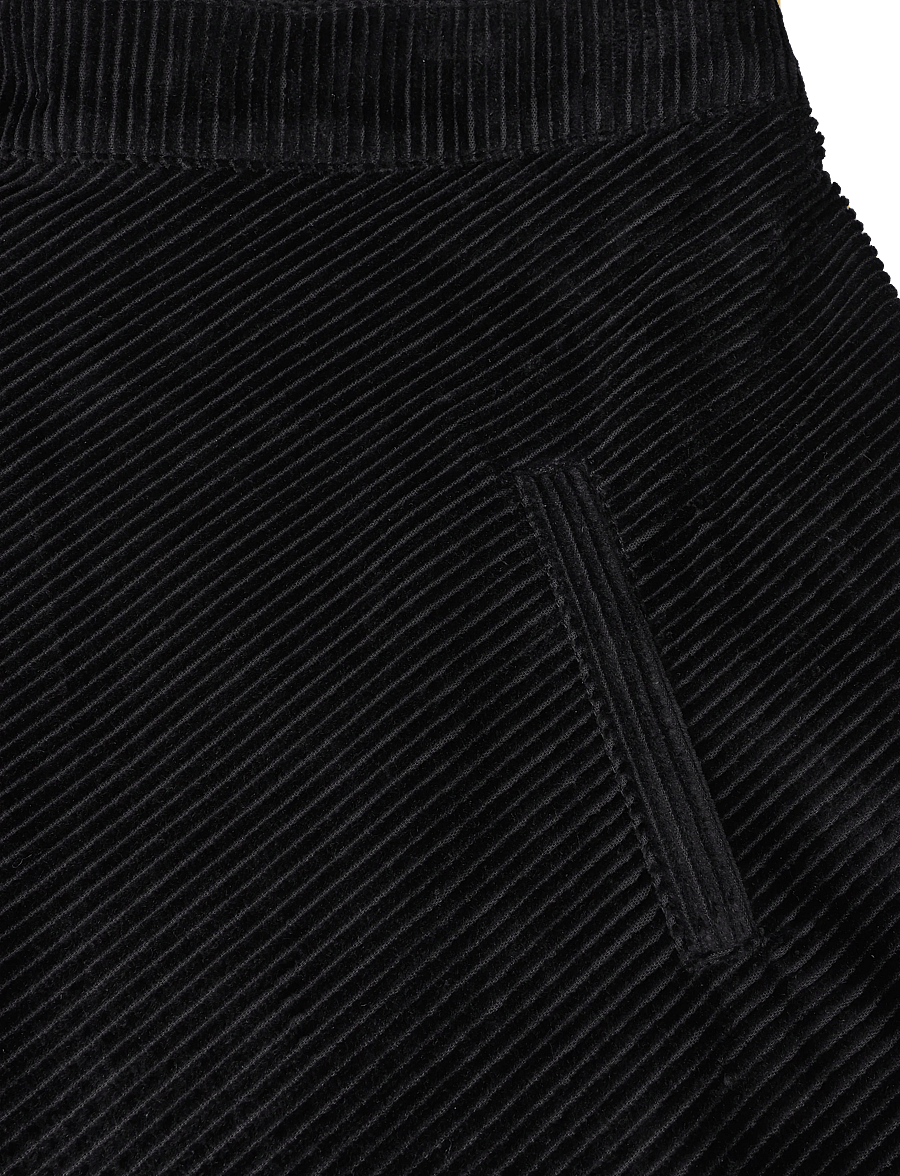 Mads Nørgaard - Pretty Cord Stelly Skirt - miniseelikud - black - 2
