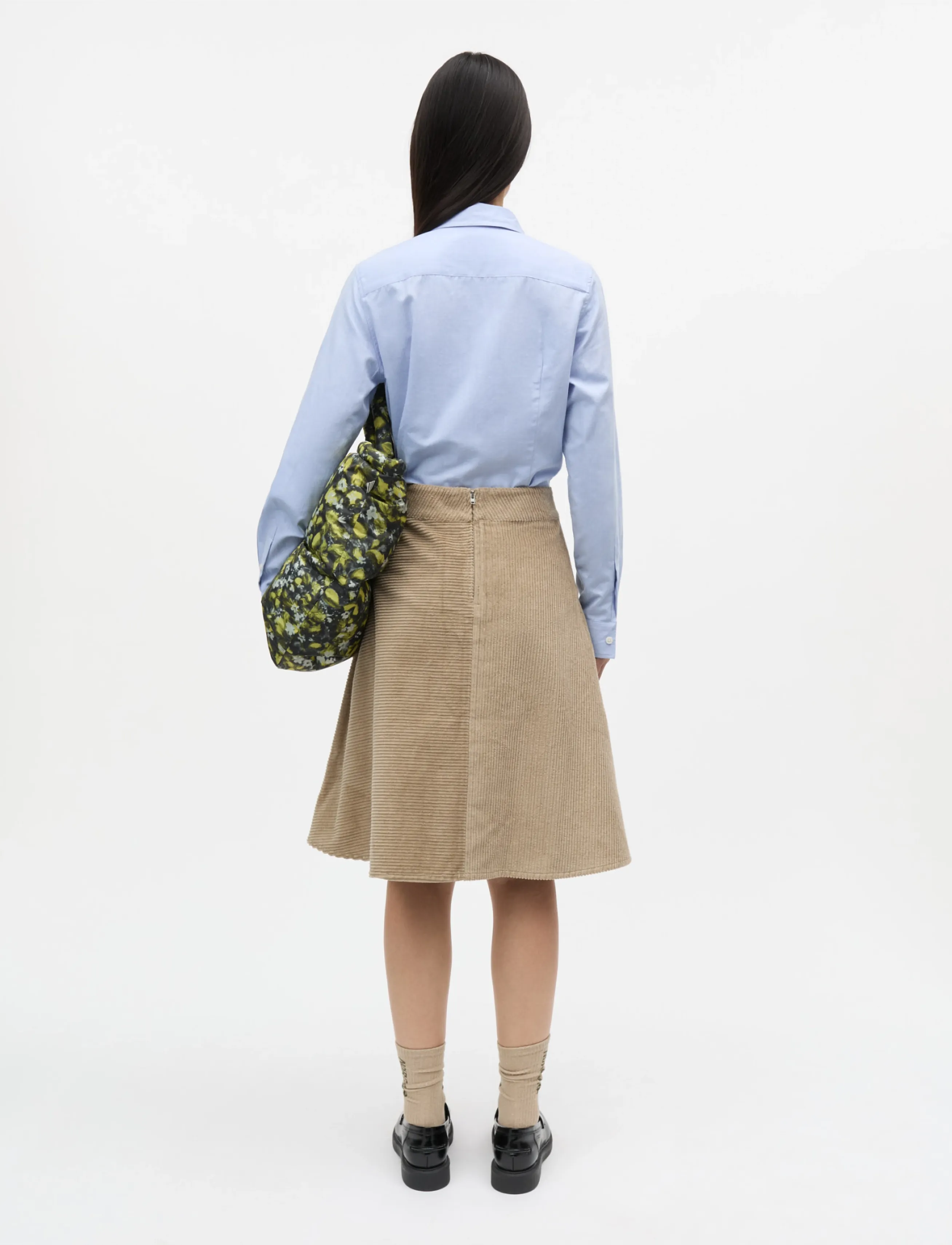 Mads Nørgaard - Pretty Cord Stelly Skirt - miniseelikud - seneca rock - 3