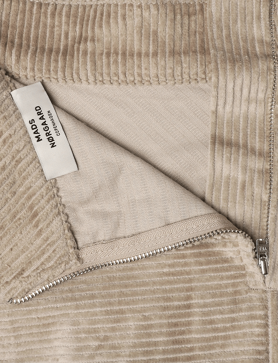 Mads Nørgaard - Pretty Cord Stelly Skirt - miniseelikud - seneca rock - 4