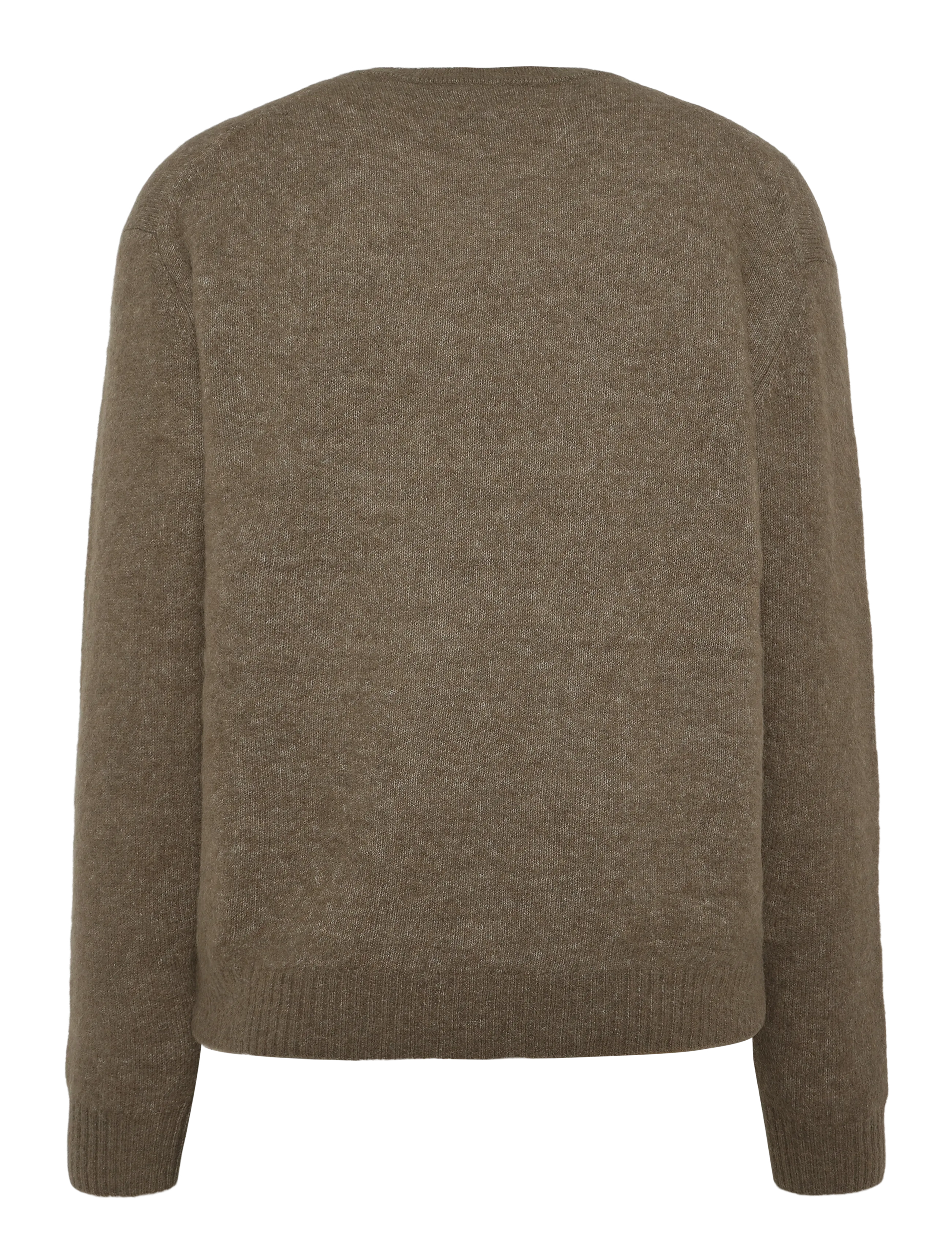 Mads Nørgaard - Alpaca Wool Vilhelm Knit - rundhals - tarmac - 1
