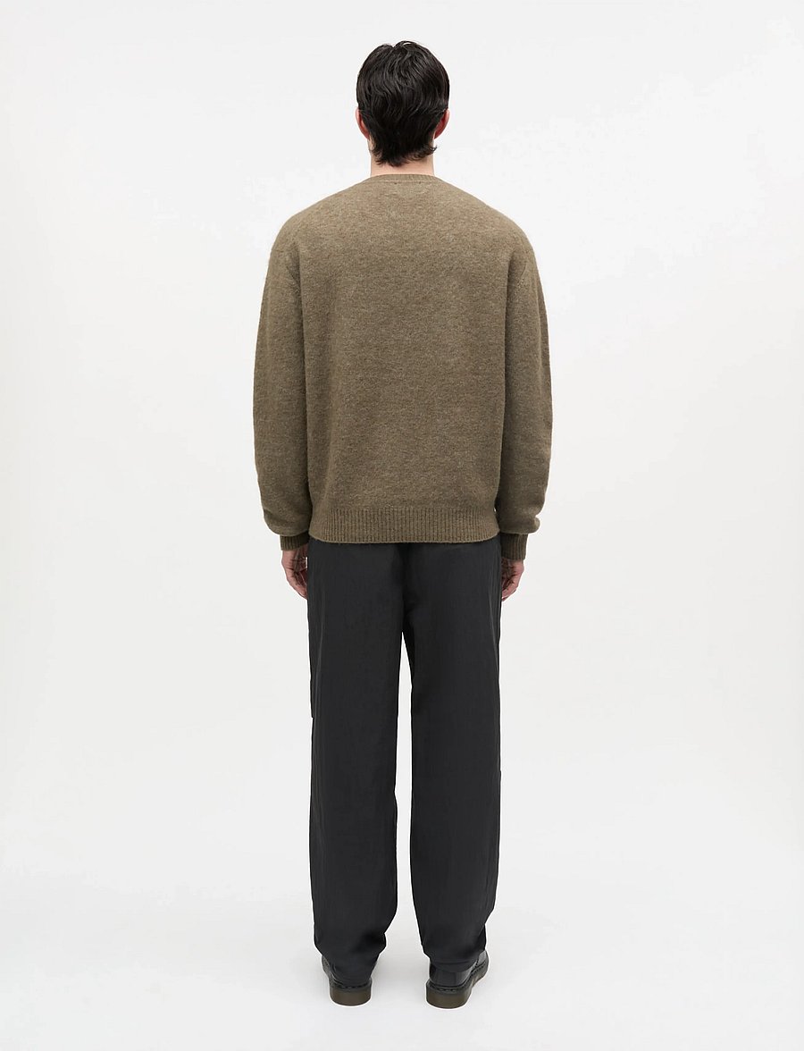 Mads Nørgaard - Alpaca Wool Vilhelm Knit - rundhals - tarmac - 2