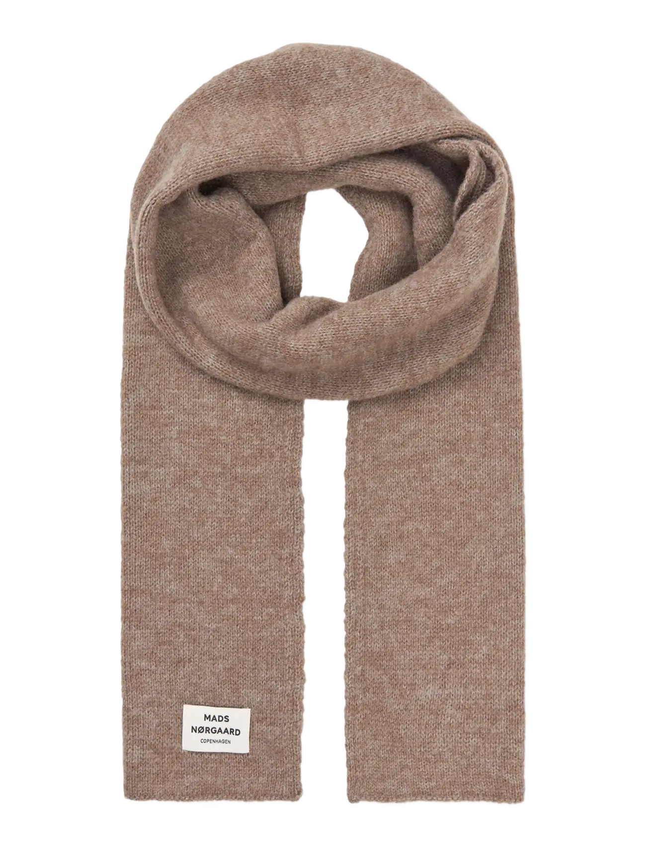 Mads Nørgaard Tosca Aloni Scarf - Accessoires - ROASTED CASHEW / beige