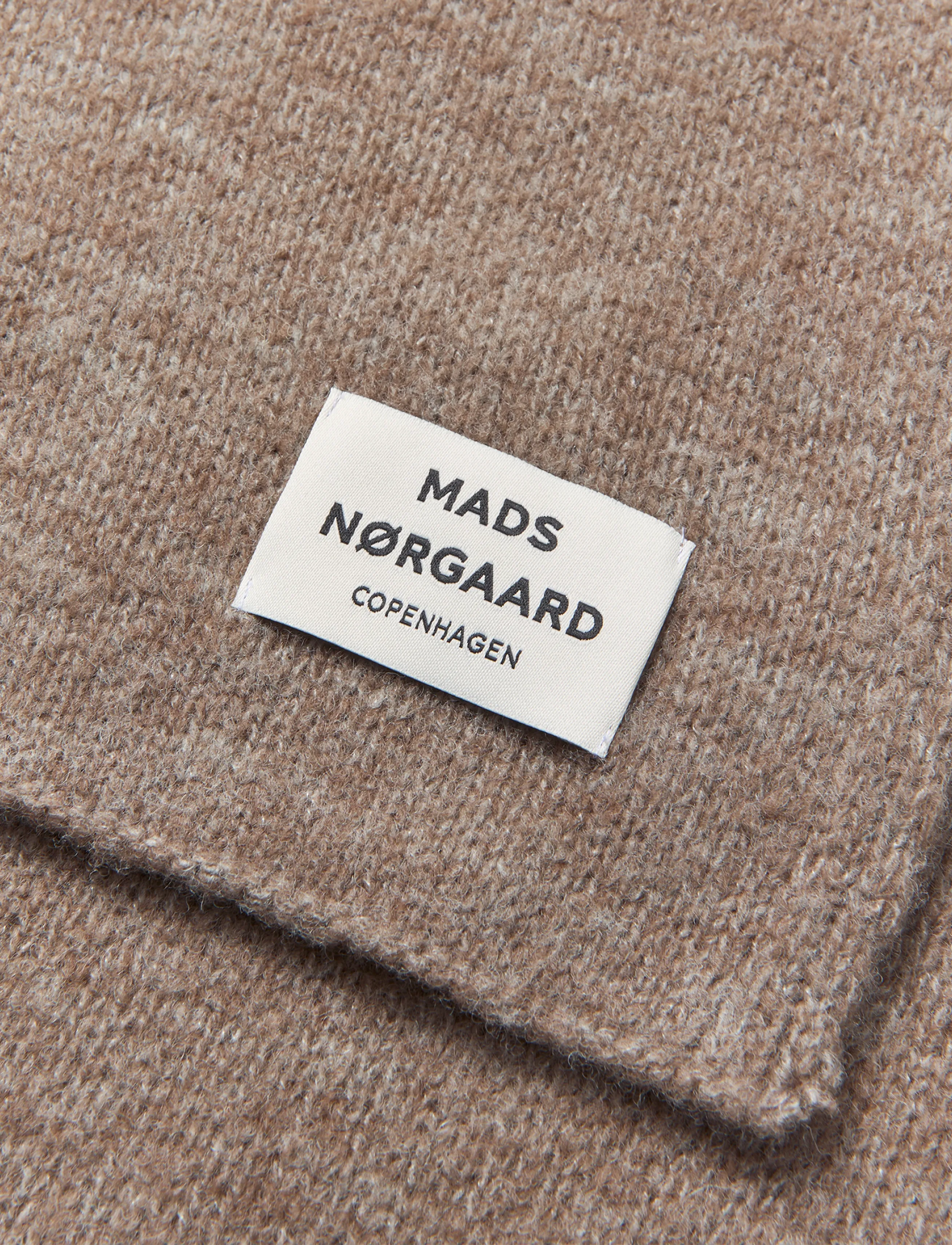Mads Nørgaard - Tosca Aloni Scarf - winter scarves - roasted cashew - 1