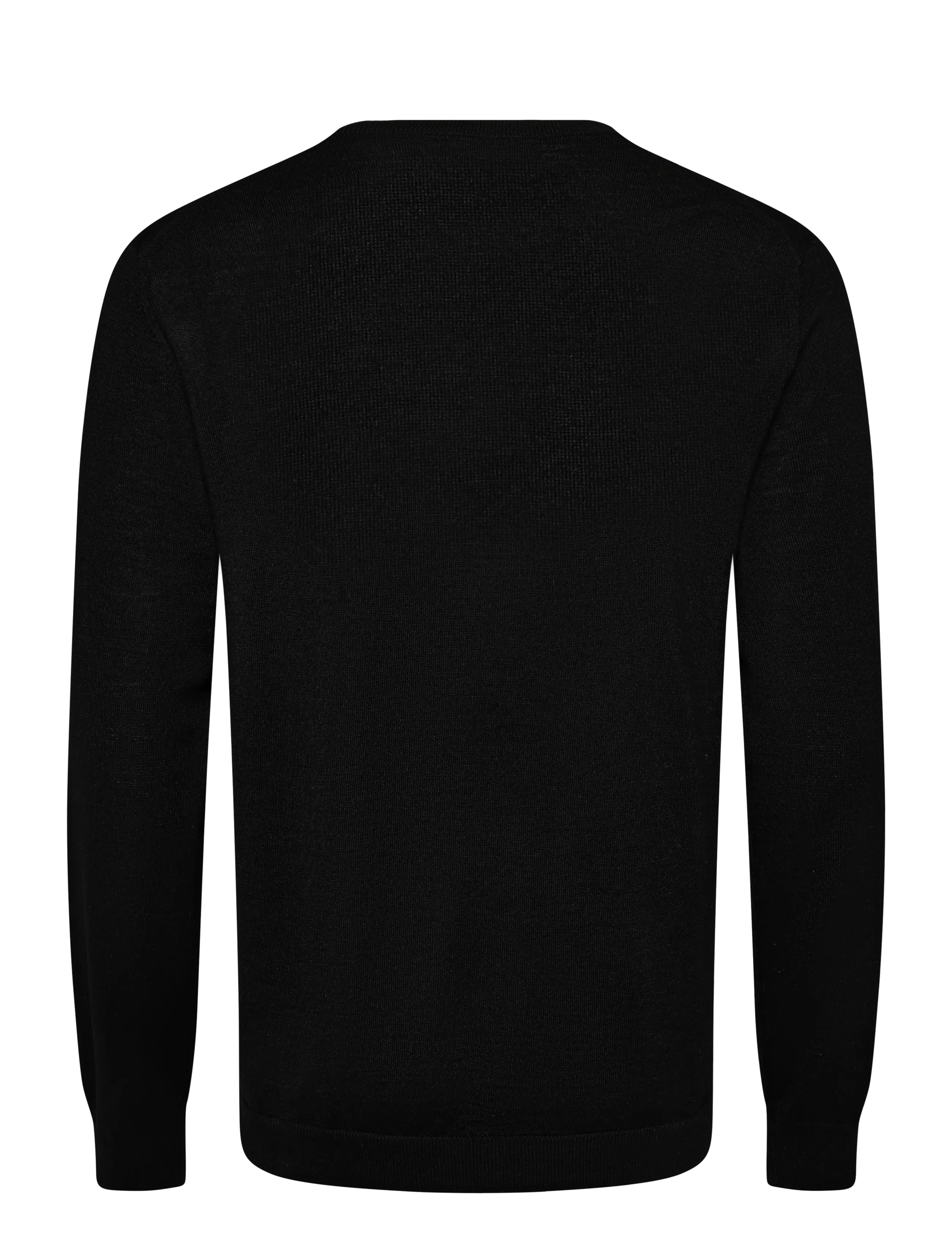 Mads Nørgaard - Merino Wool Karsten Knit - rundhals - black - 1