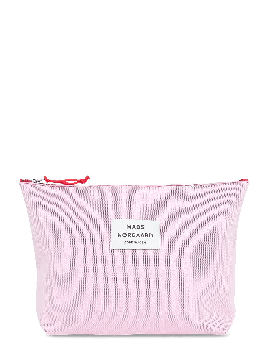 Mads Nørgaard - Knit Stripe Hilden Toiletry Bag - modetrends - fairy tale/goji berry - 0