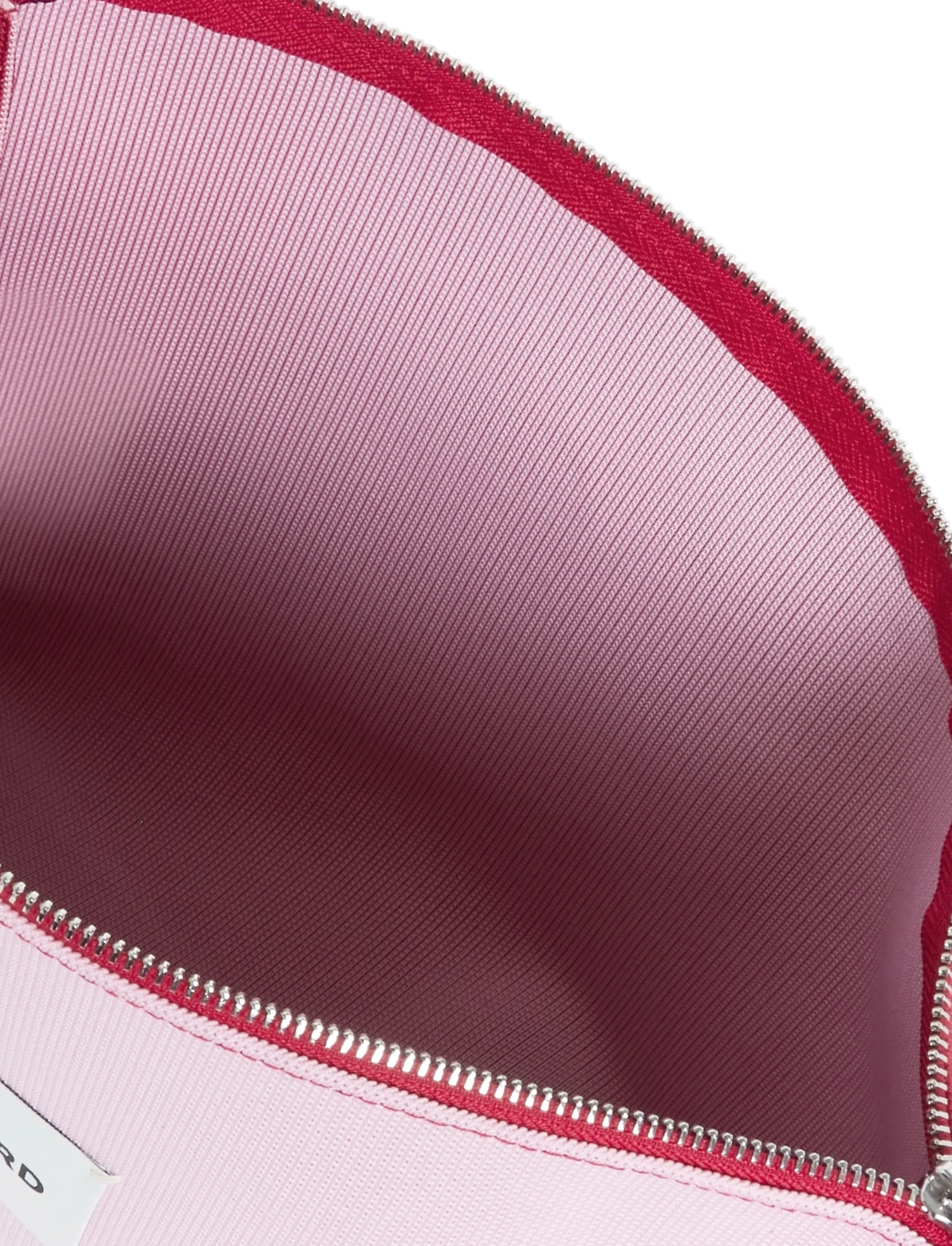 Mads Nørgaard - Knit Stripe Hilden Toiletry Bag - kulturtaschen - fairy tale/goji berry - 3