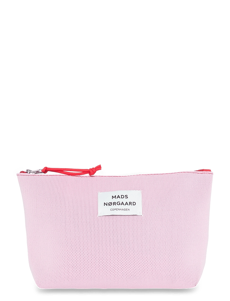 Mads Nørgaard - Knit Stripe Hof Make-Up Bag - modetrends - fairy tale/goji berry - 0