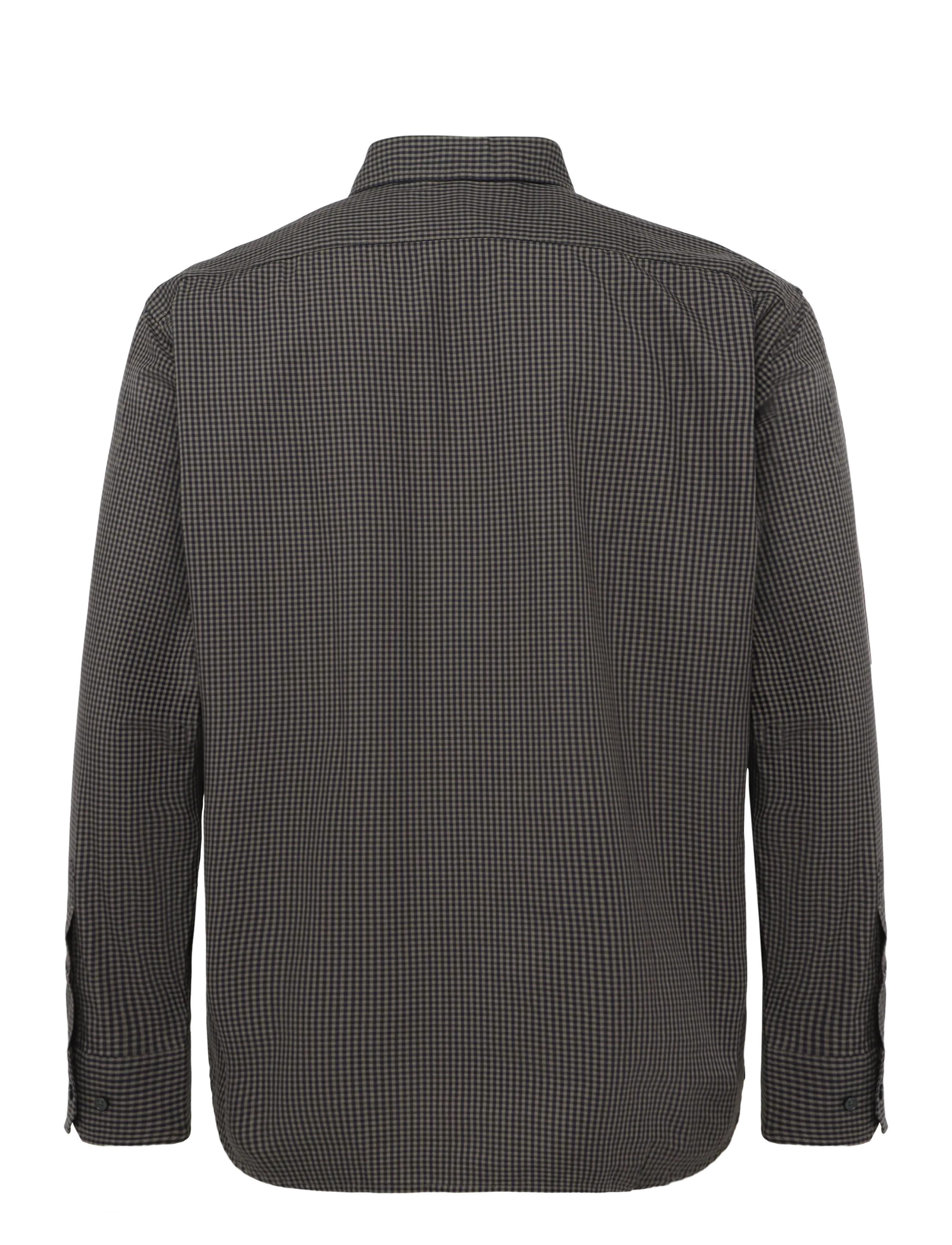 Mads Nørgaard - Cotton Soft Marcel Shirt - casual skjortor - sky captain/tarmac ch. - 2