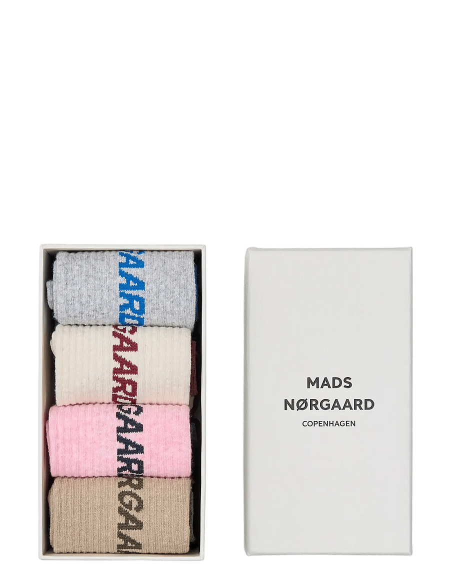 Mads Nørgaard - Sock Box Logo Stepper - normale socken - sock box mix - 0