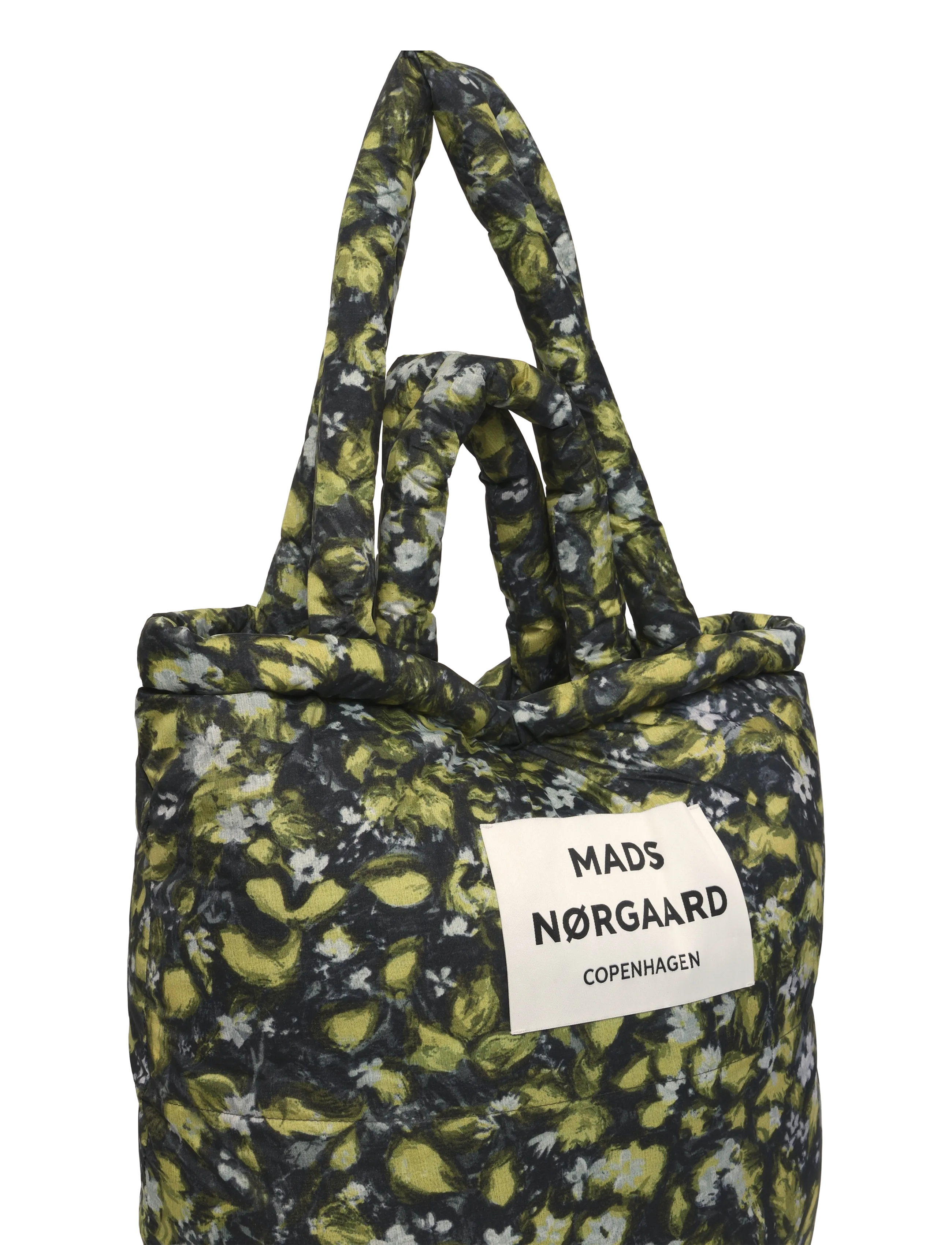 Mads Nørgaard - Light Ripstop Pillow AOP Bag - tote bags - flora aop - 3