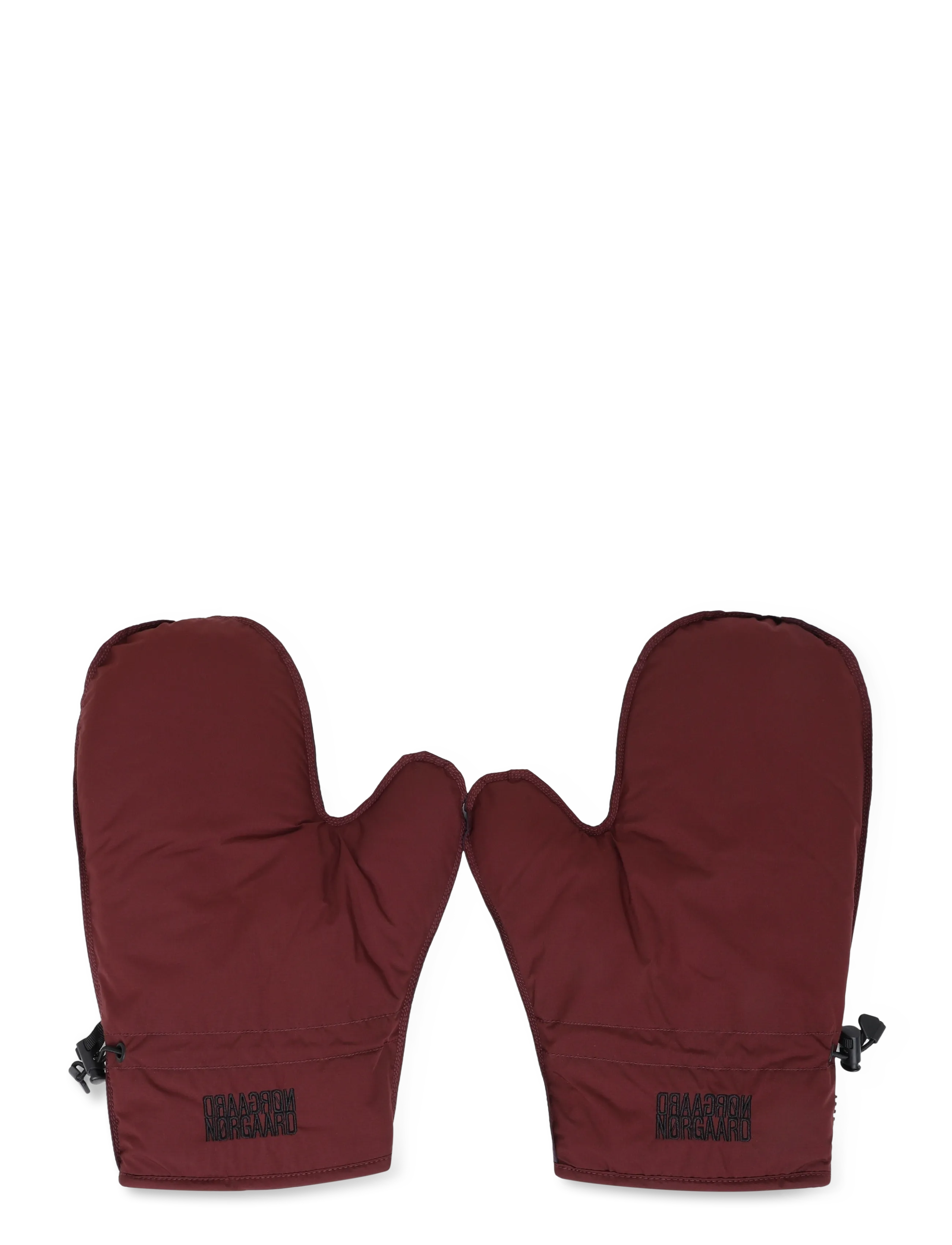 Mads Nørgaard Light Ripstop Pillow Glove - Accessoarer - SKY CAPTAIN/WINETASTING / burgundy