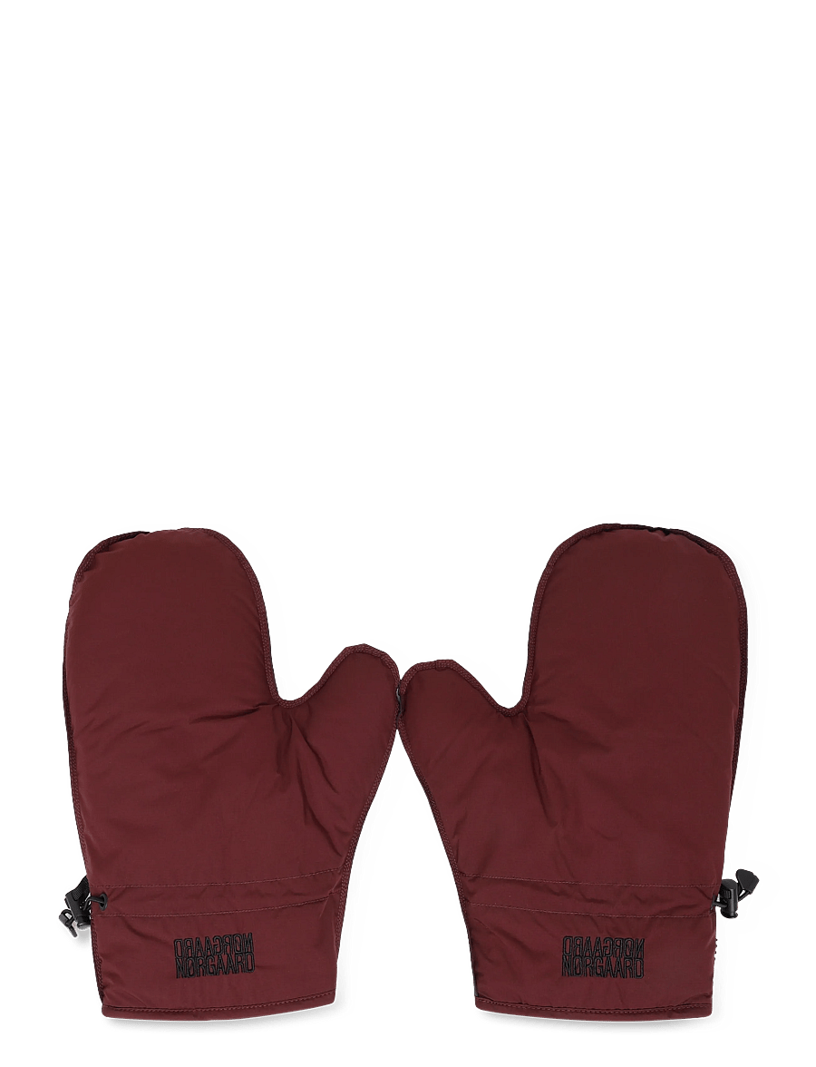 Mads Nørgaard - Light Ripstop Pillow Glove - mittens - sky captain/winetasting - 0