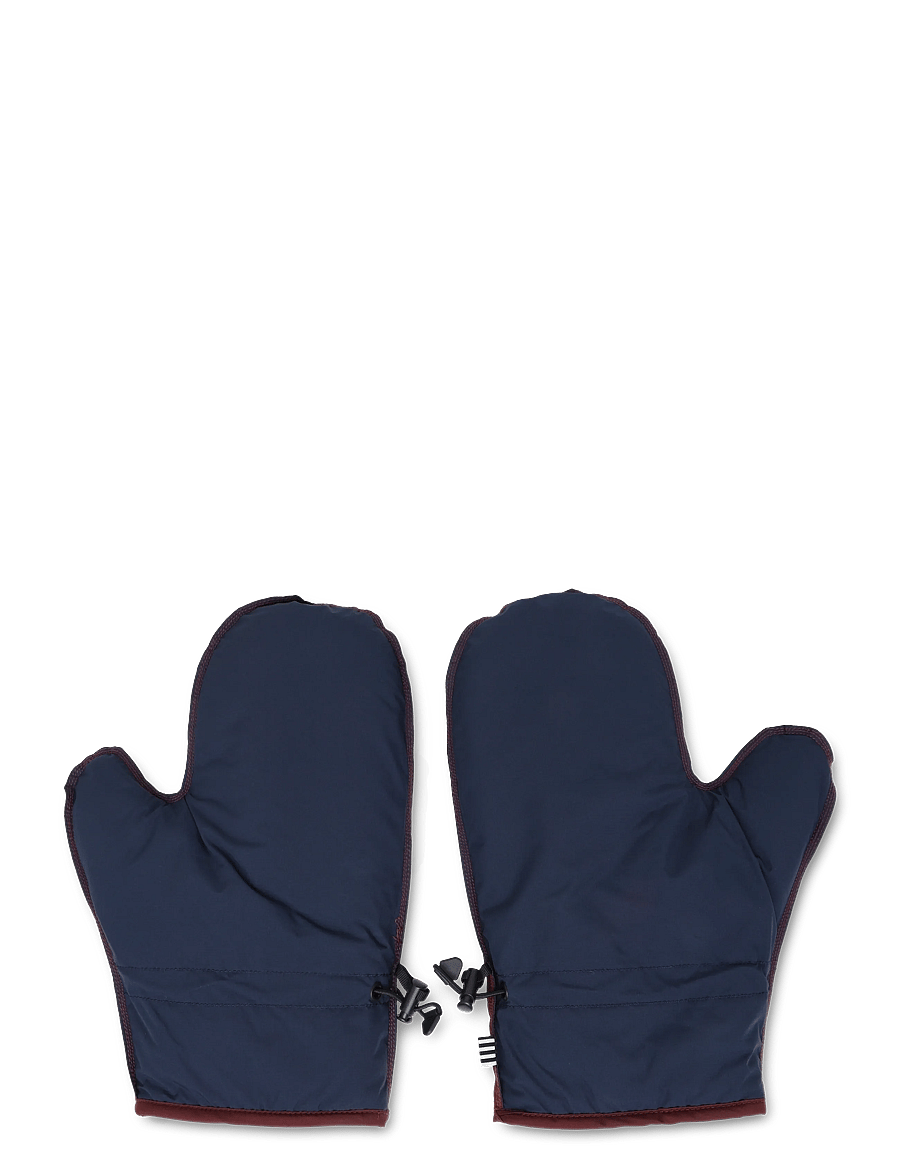 Mads Nørgaard - Light Ripstop Pillow Glove - mittens - sky captain/winetasting - 1