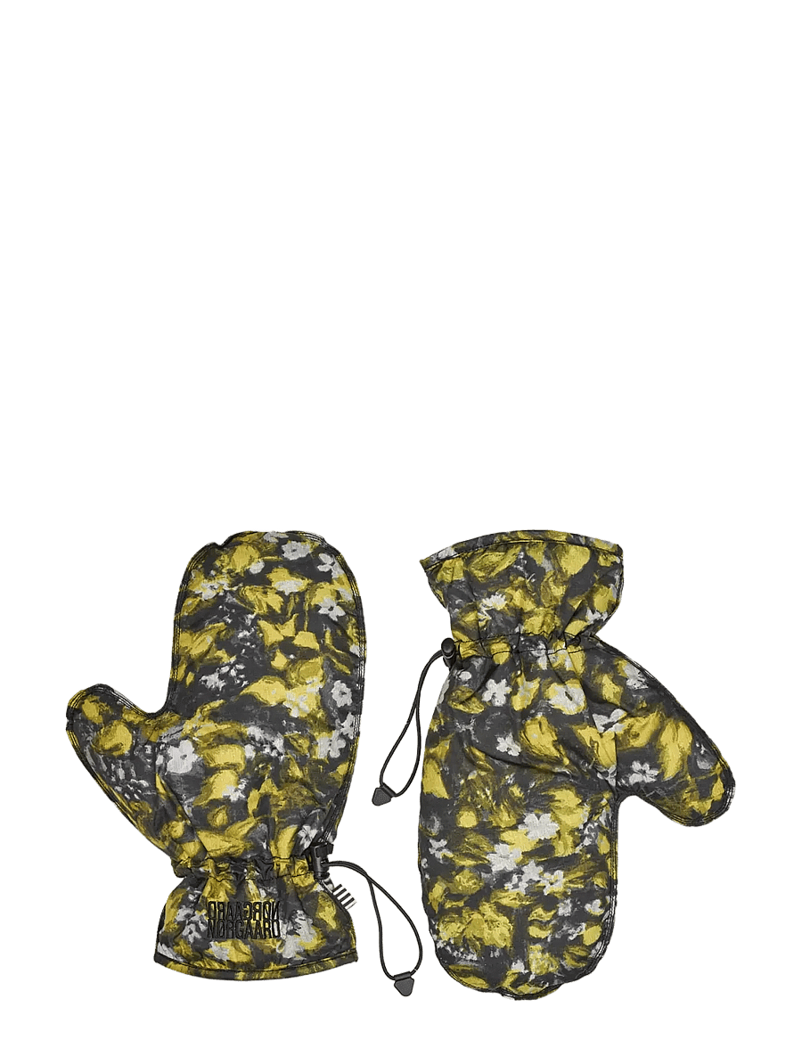 Mads Nørgaard - Light Ripstop Pillow AOP Glove - mittens - flora aop - 0